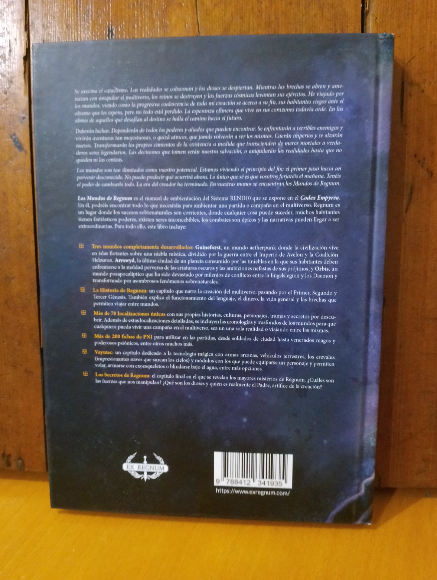 Regnun Ex-Nihilo. Los mundos de Regnun. Thomas J. Jenkins