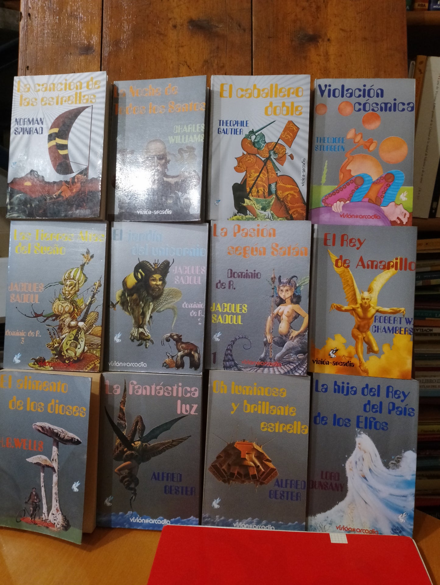 Colección completa Visión Arcadia 12 volumenes