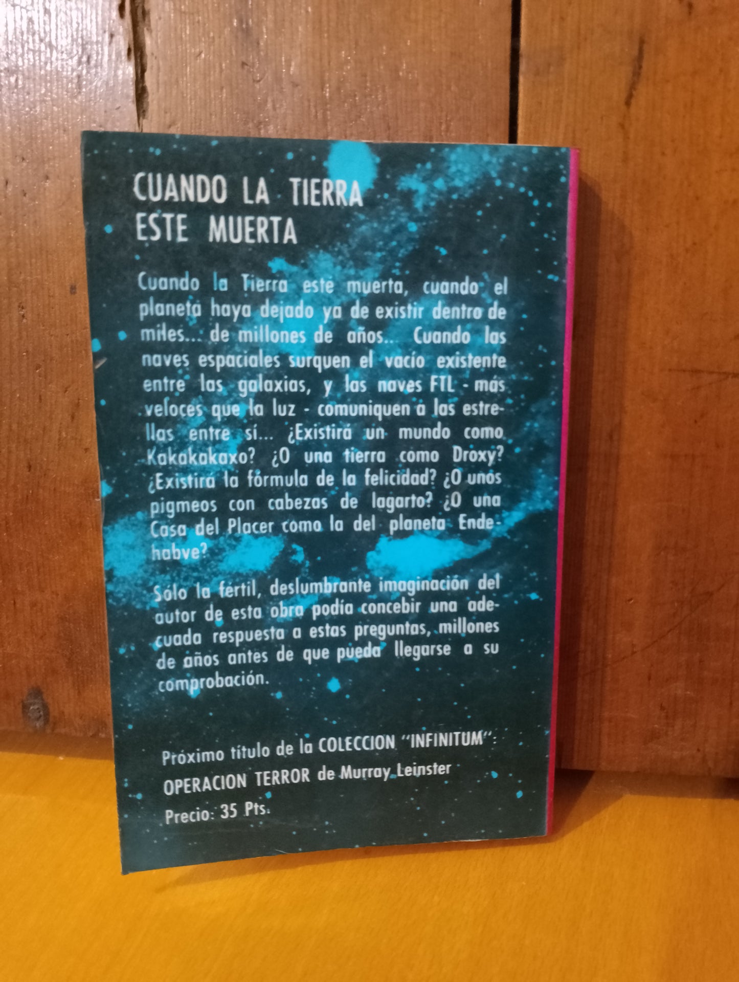 Cuando la Tierra este muerta. Brian Aldiss