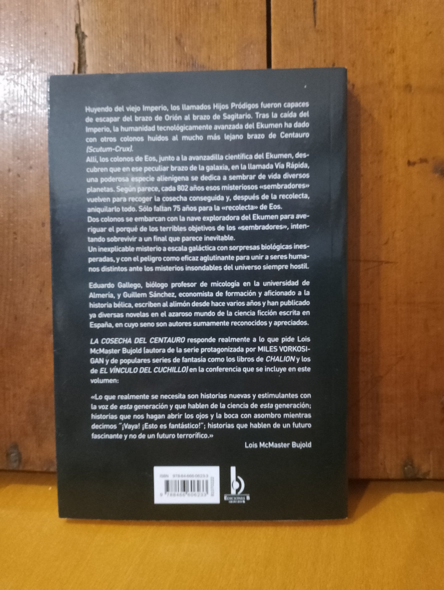 La cosecha del centauro. Eduardo Gallego. Guillem Sanchez