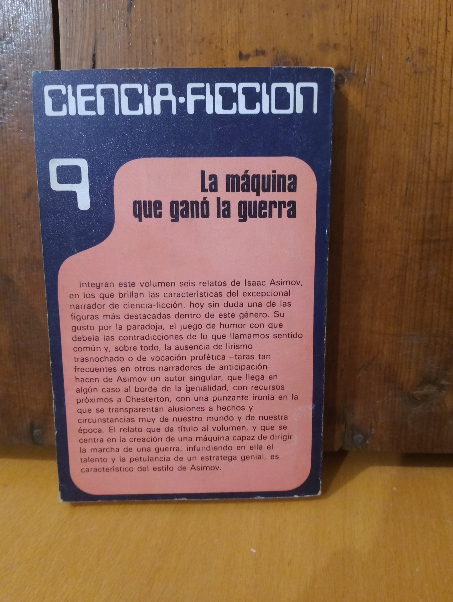 La máquina que ganó la guerra. Isaac Asimov