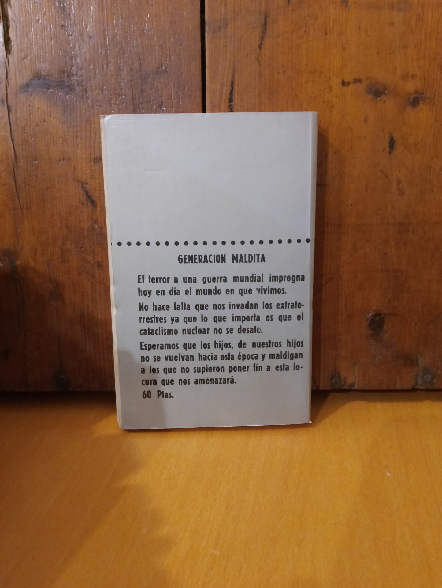 Generación maldita. H. S. Thels