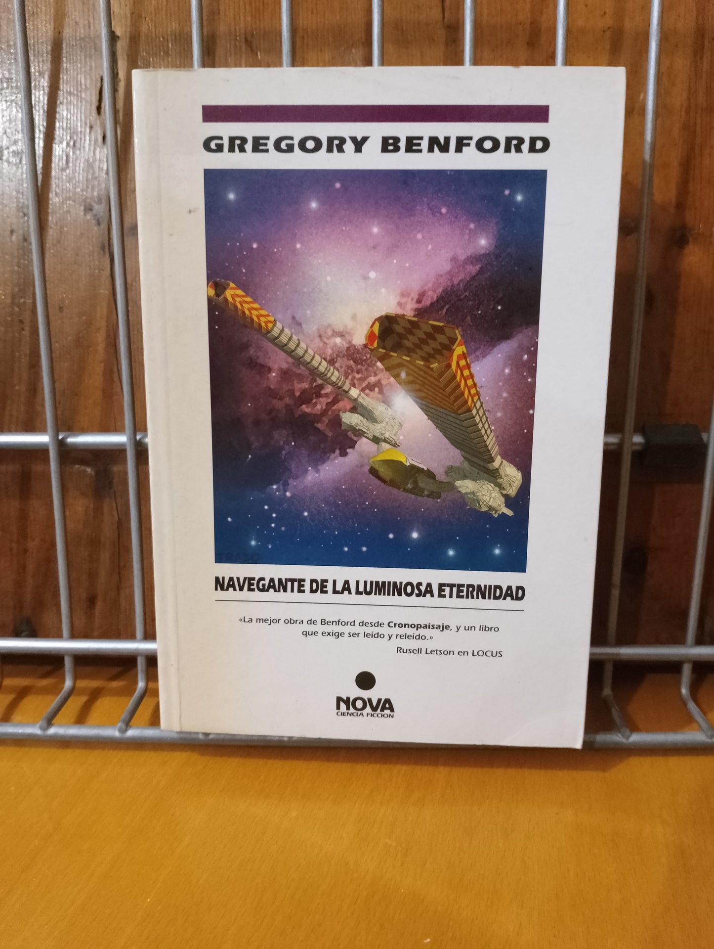Navegante de la luminosa eternidad. Gregory Benford