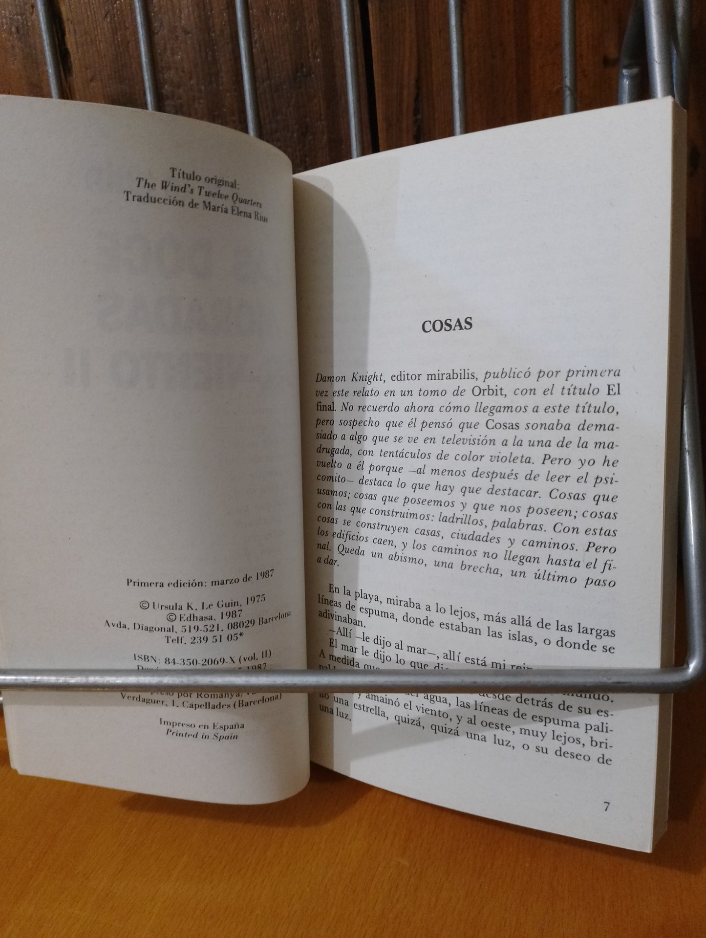 Las doce moradas del viento. Úrsula K Le Guin