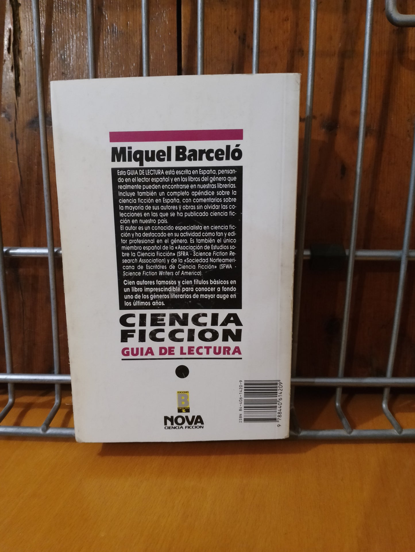 Ciencia ficción. Guia de lectura. Miquel Barceló