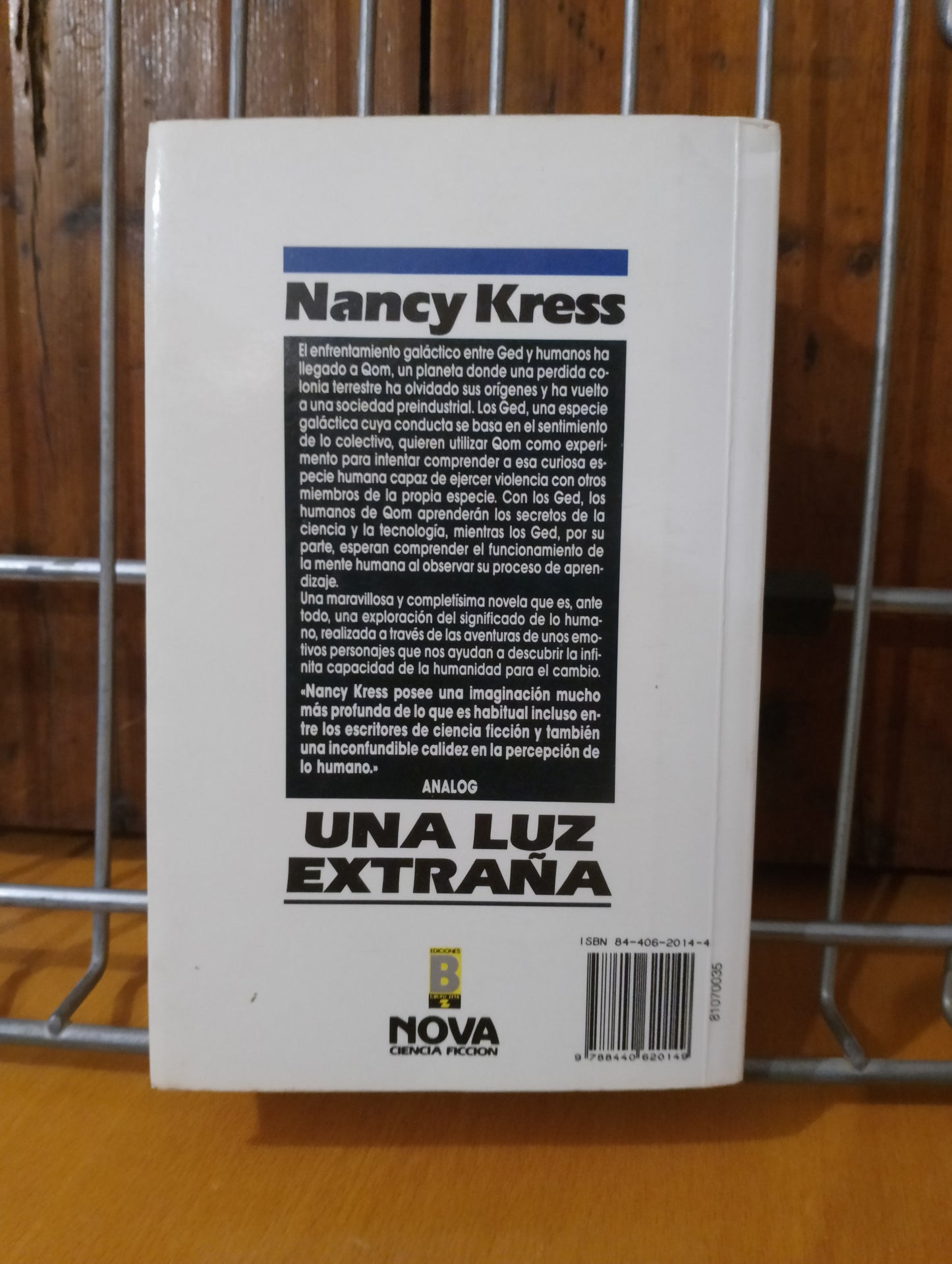 Una luz extraña. Nancy Kress