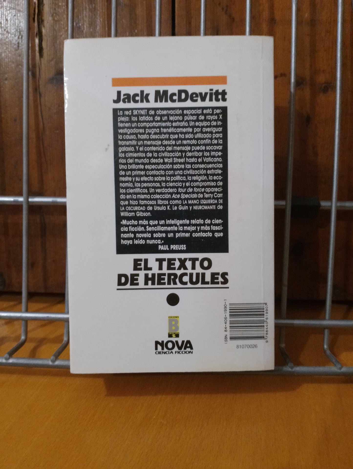 El texto de Hércules. Jack McDevitt