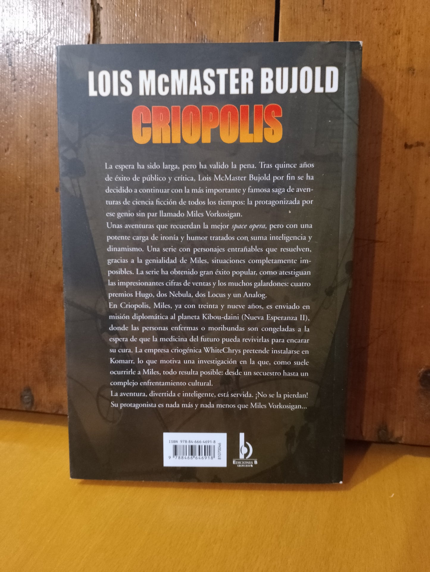 Criopolis. Lois McMaster Bujold