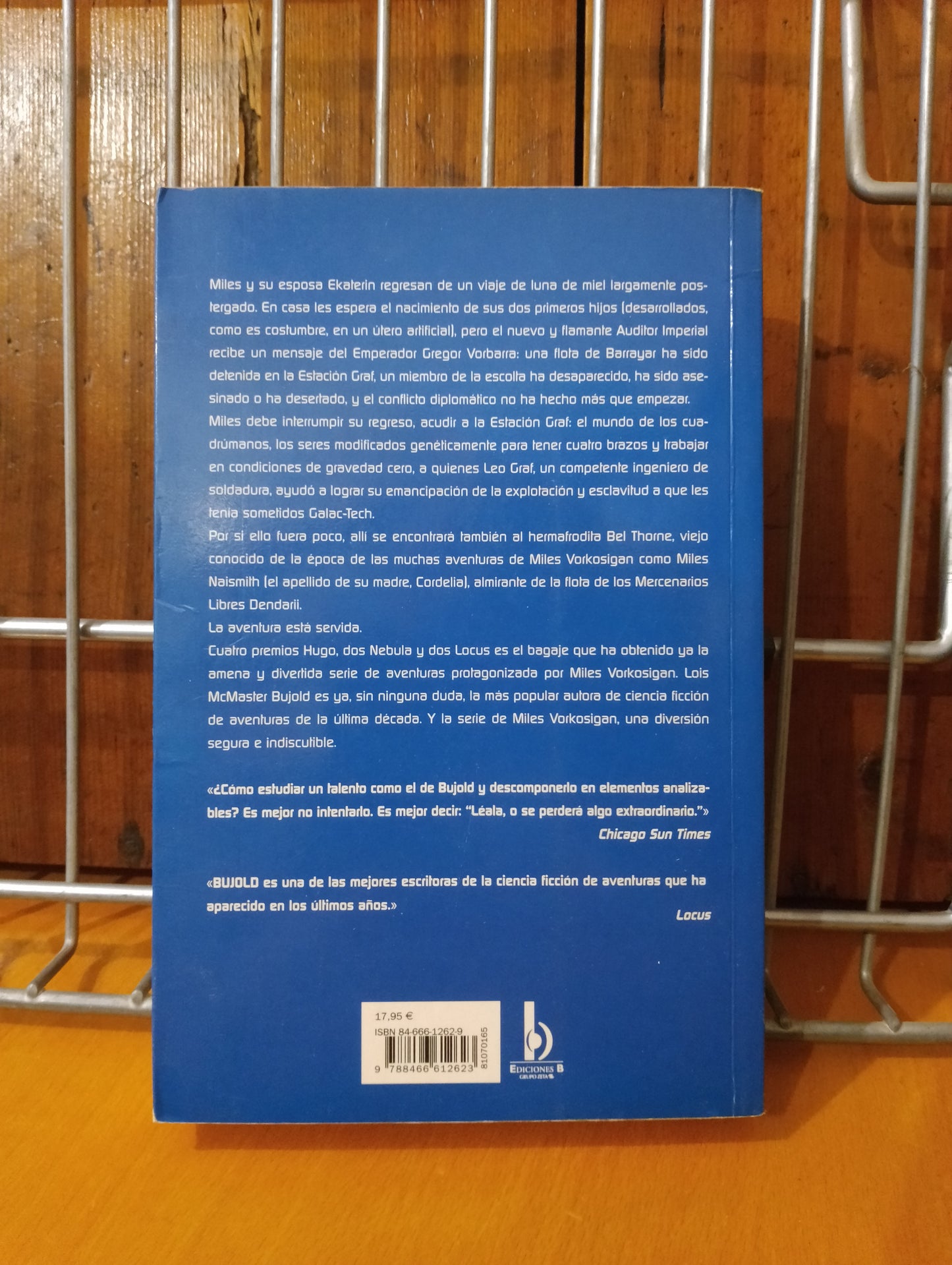 Inmunidad diplomática. Lois McMaster Bujold