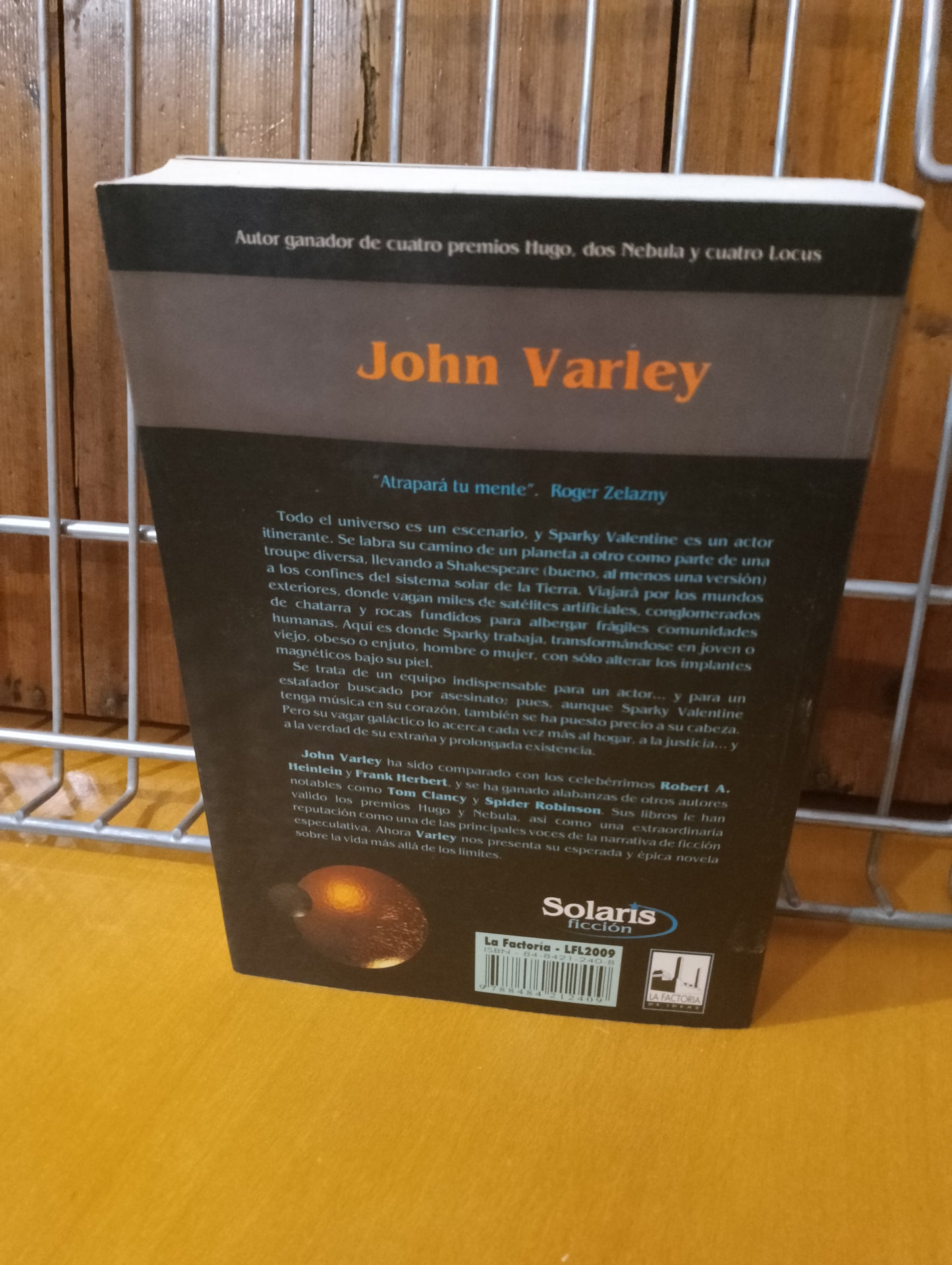 El globo de oro. John Varley
