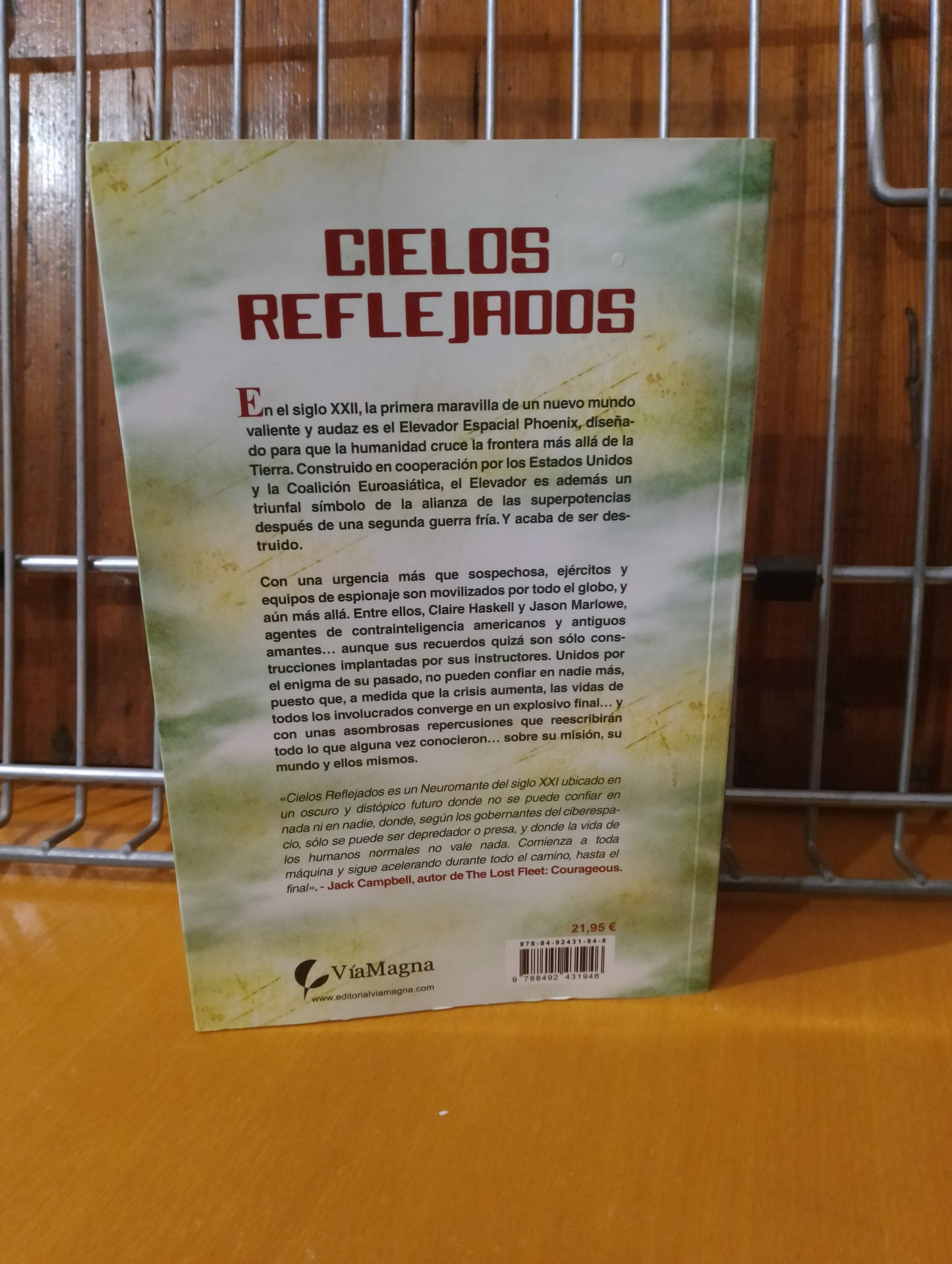 Cielos reflejados. David J. Williams