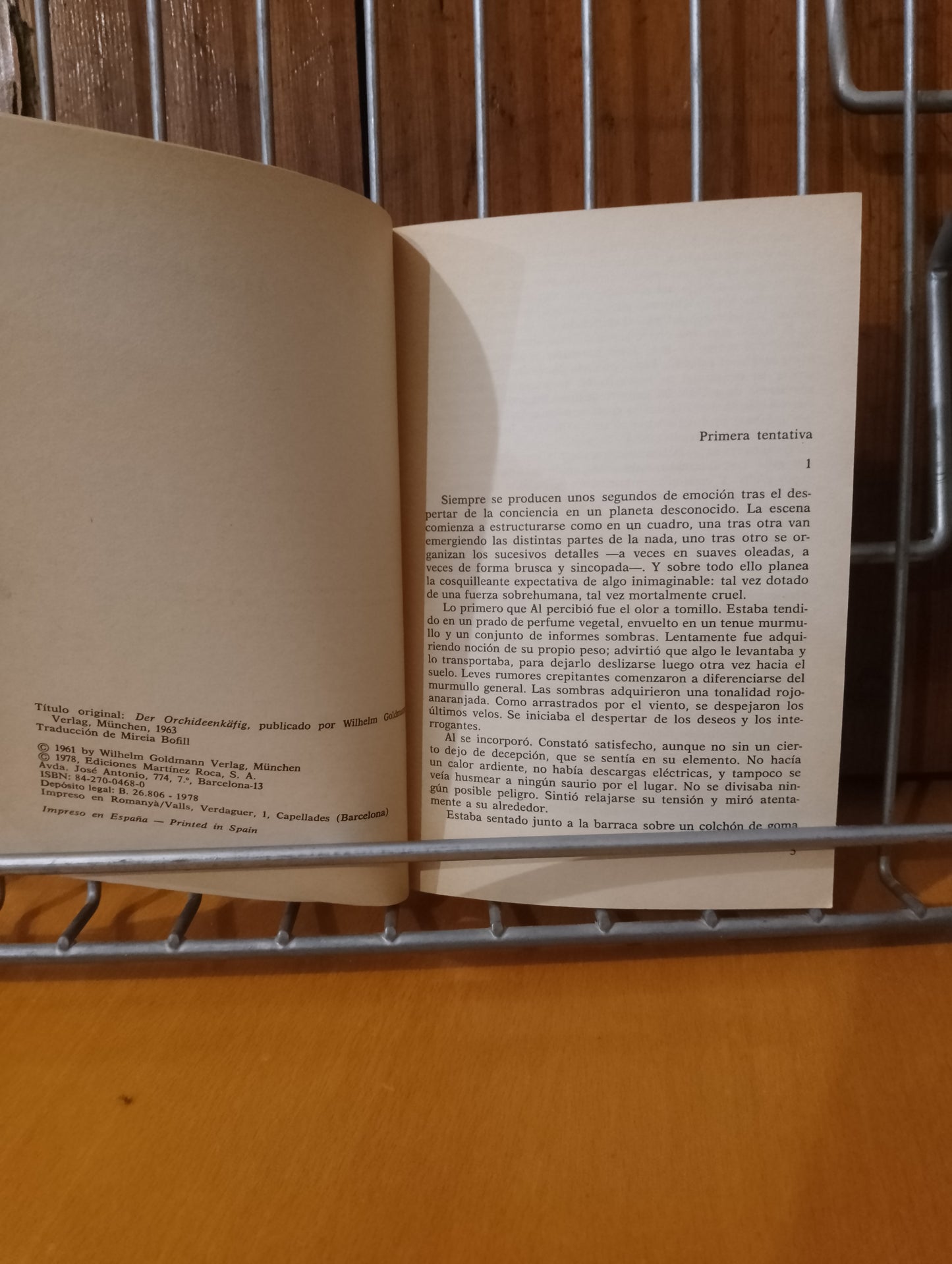 La caja de las orquídeas. Herbert W. Franke