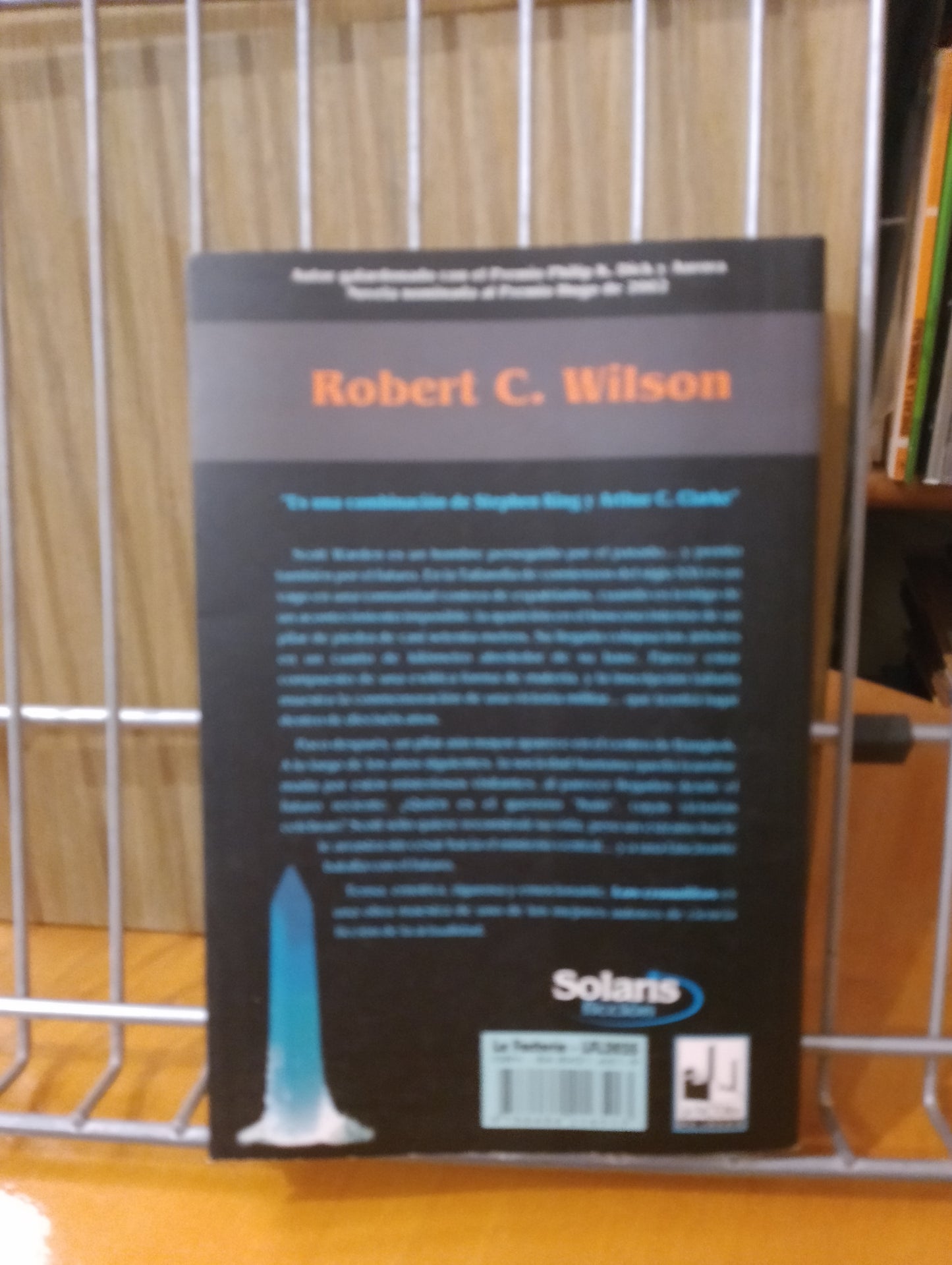 Los cronolitos. Robert C Wilson