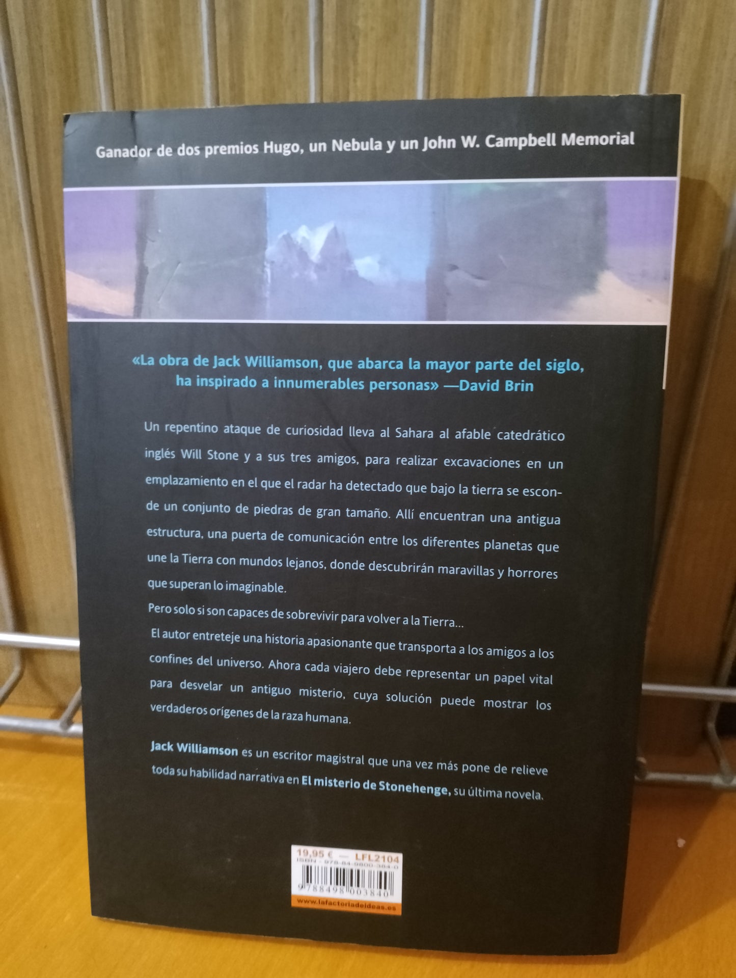 El misterio de Stonehenge. Jack Williamson