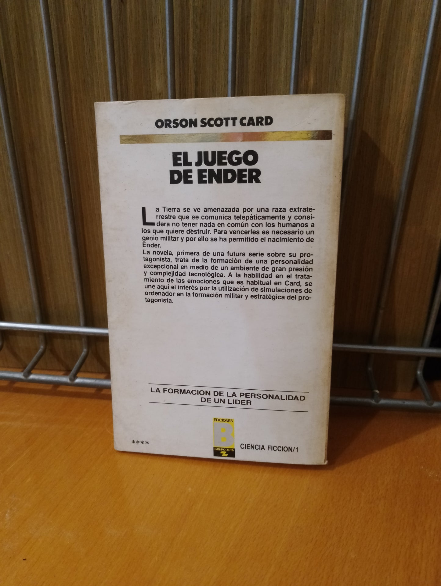 El juego de Ender. Orson Scott Card