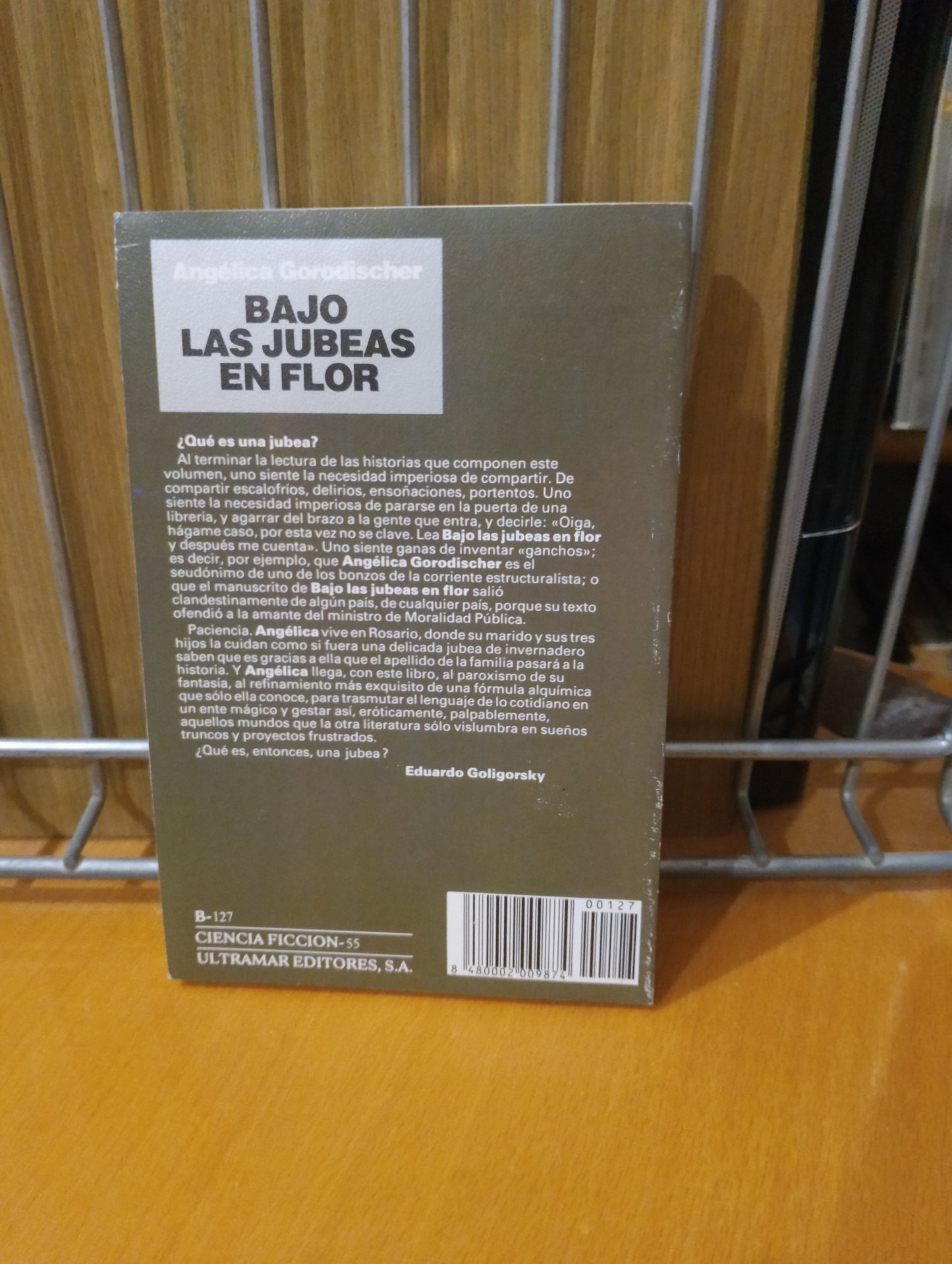 Bajo las jubeas en flor. Angélica Gorodischer