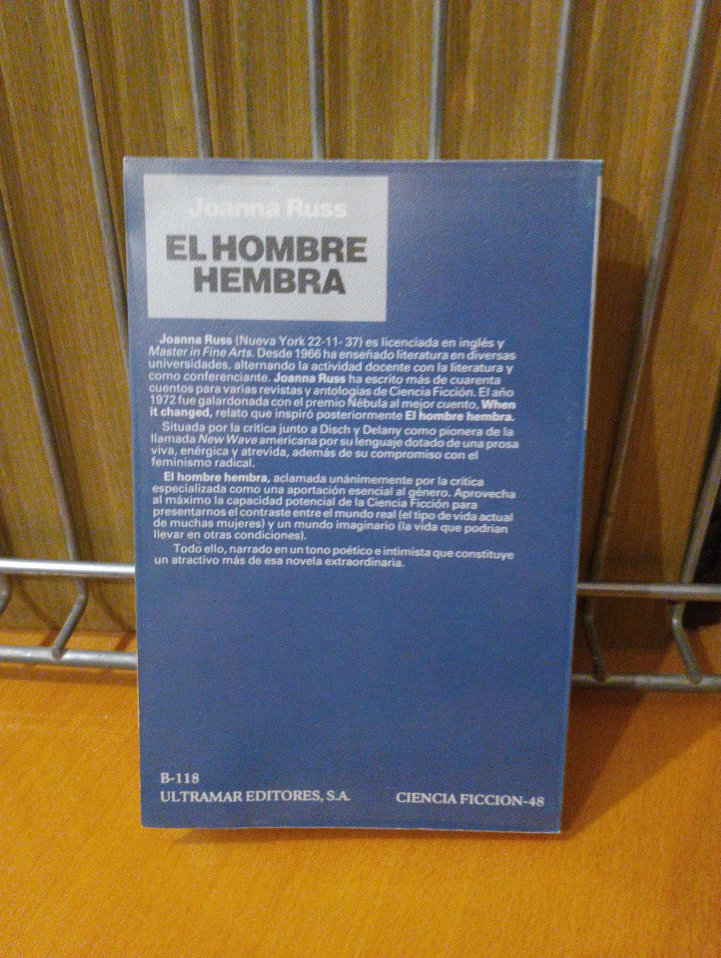 El hombre hembra. Joanna Russ