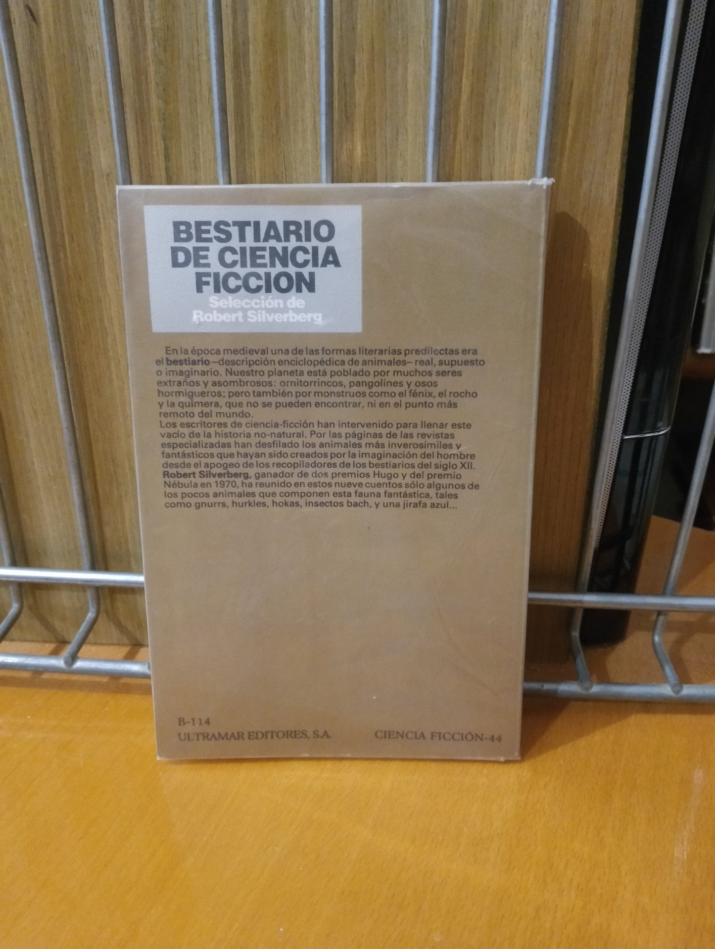 Bestiario de ciencia ficción. Robert Silverberg