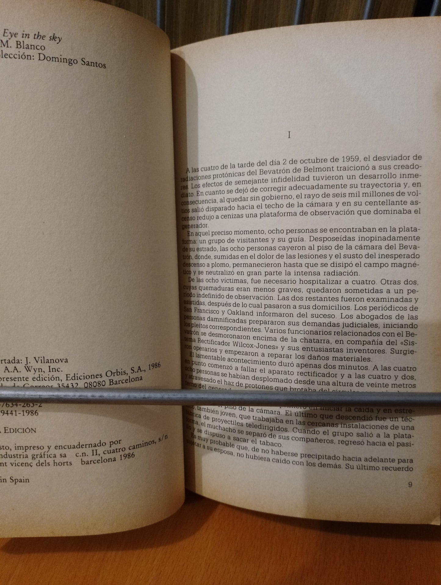 Ojo en el cielo. Philip k Dick