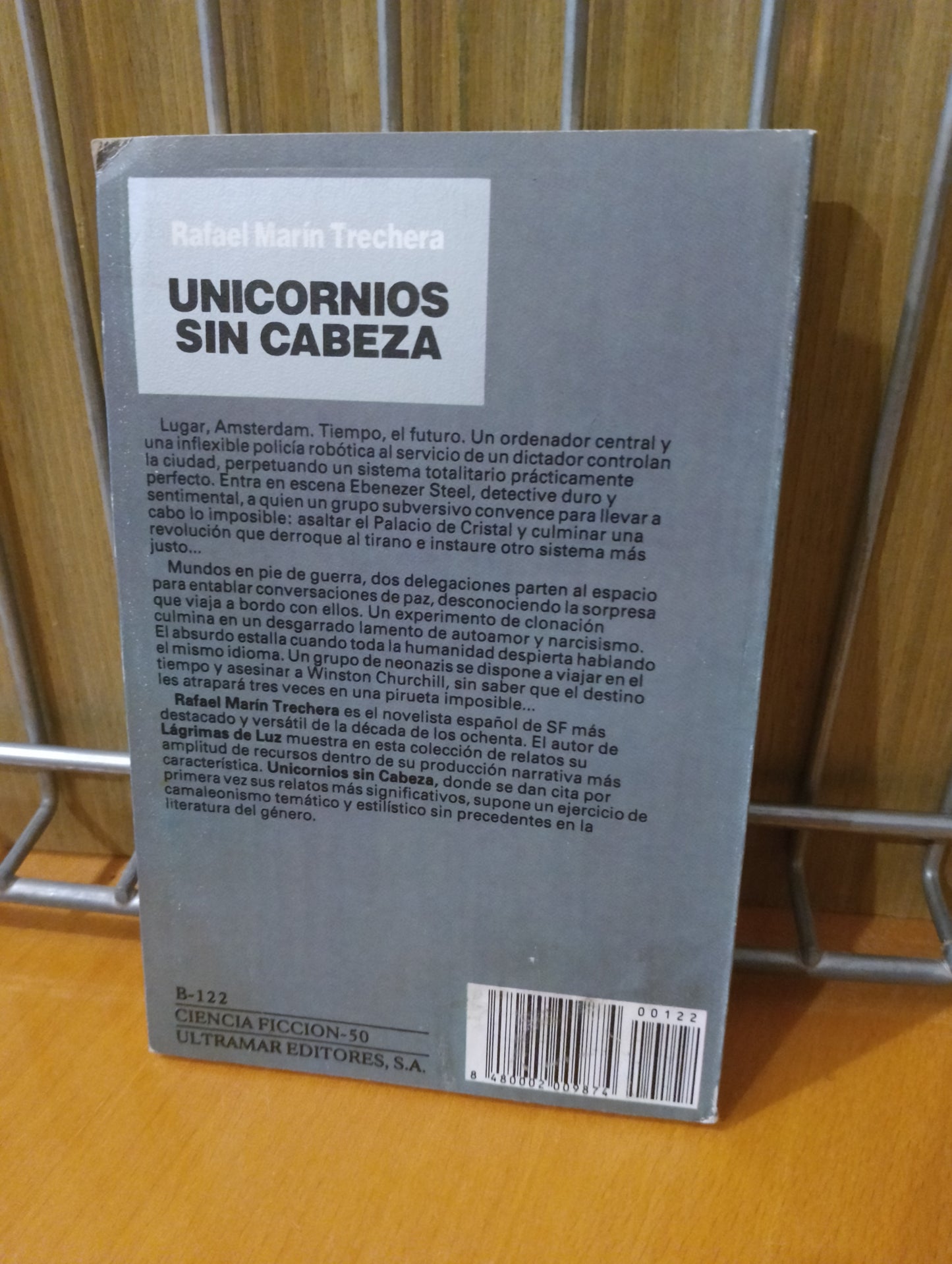 Unicornios sin cabeza. Rafael Marín Trechera
