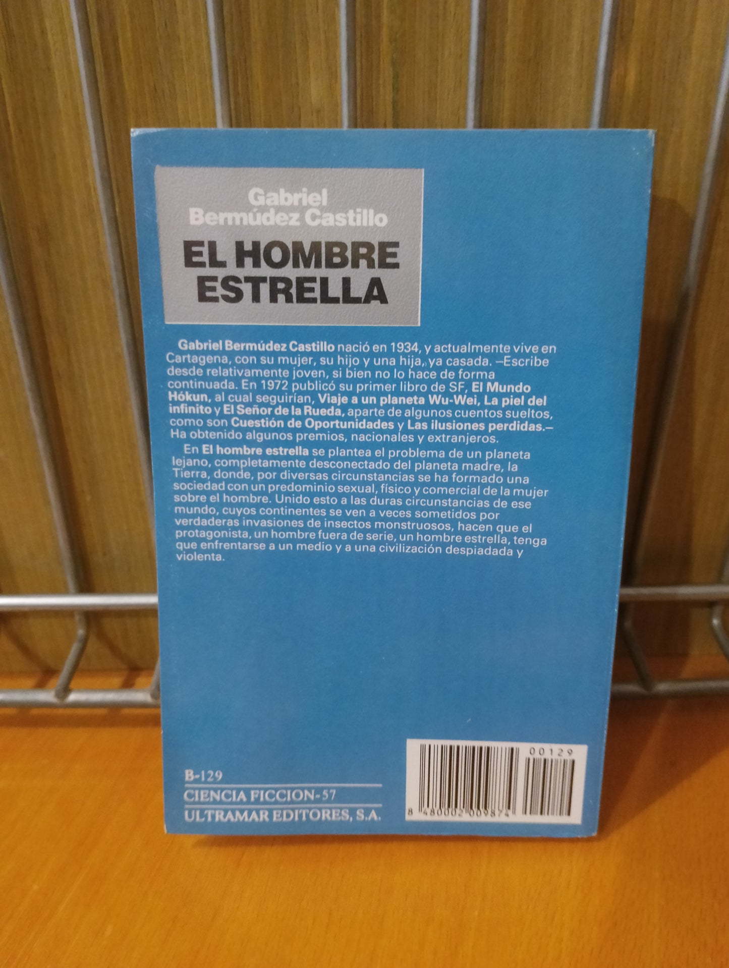 El hombre estrella. Gabriel Bermúdez Castillo