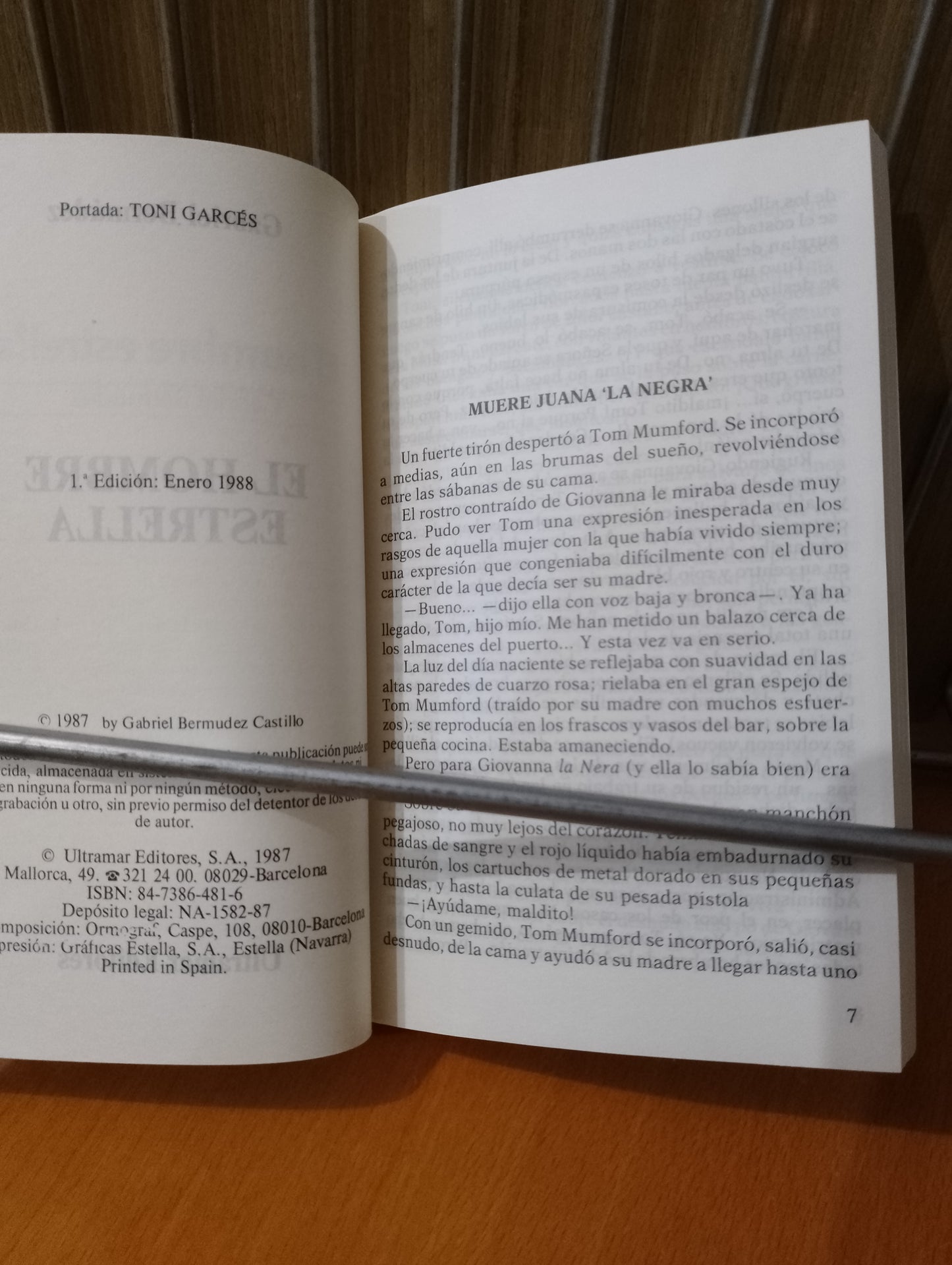El hombre estrella. Gabriel Bermúdez Castillo