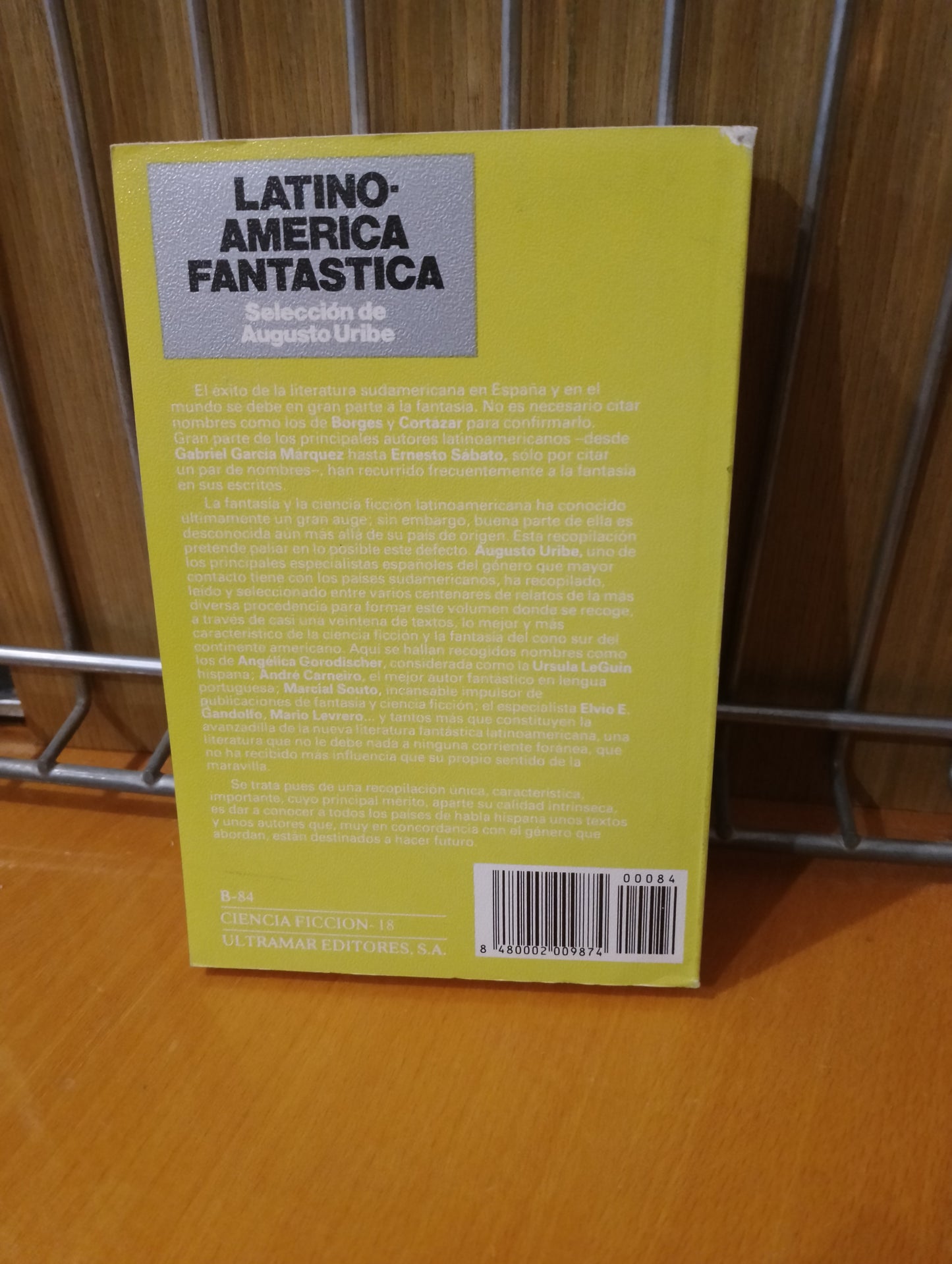 Latinoamérica fantástica. Augusto Uribe