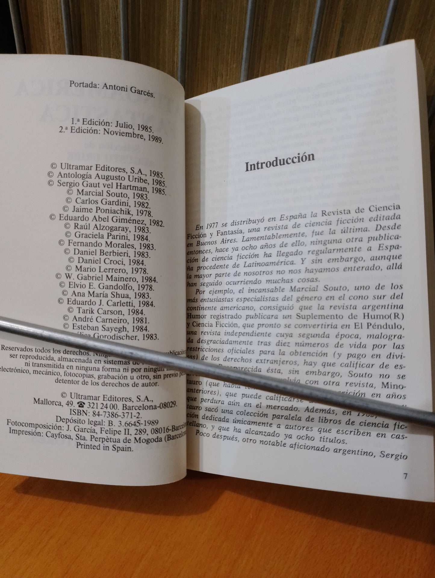 Latinoamérica fantástica. Augusto Uribe