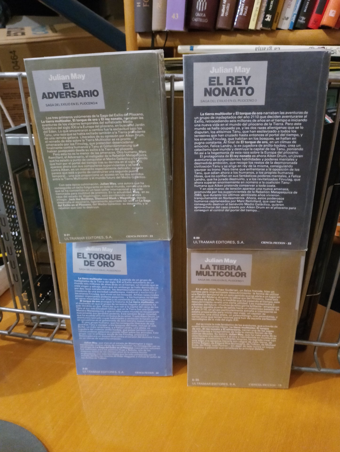 Saga del exilio en el plioceno. Julián May