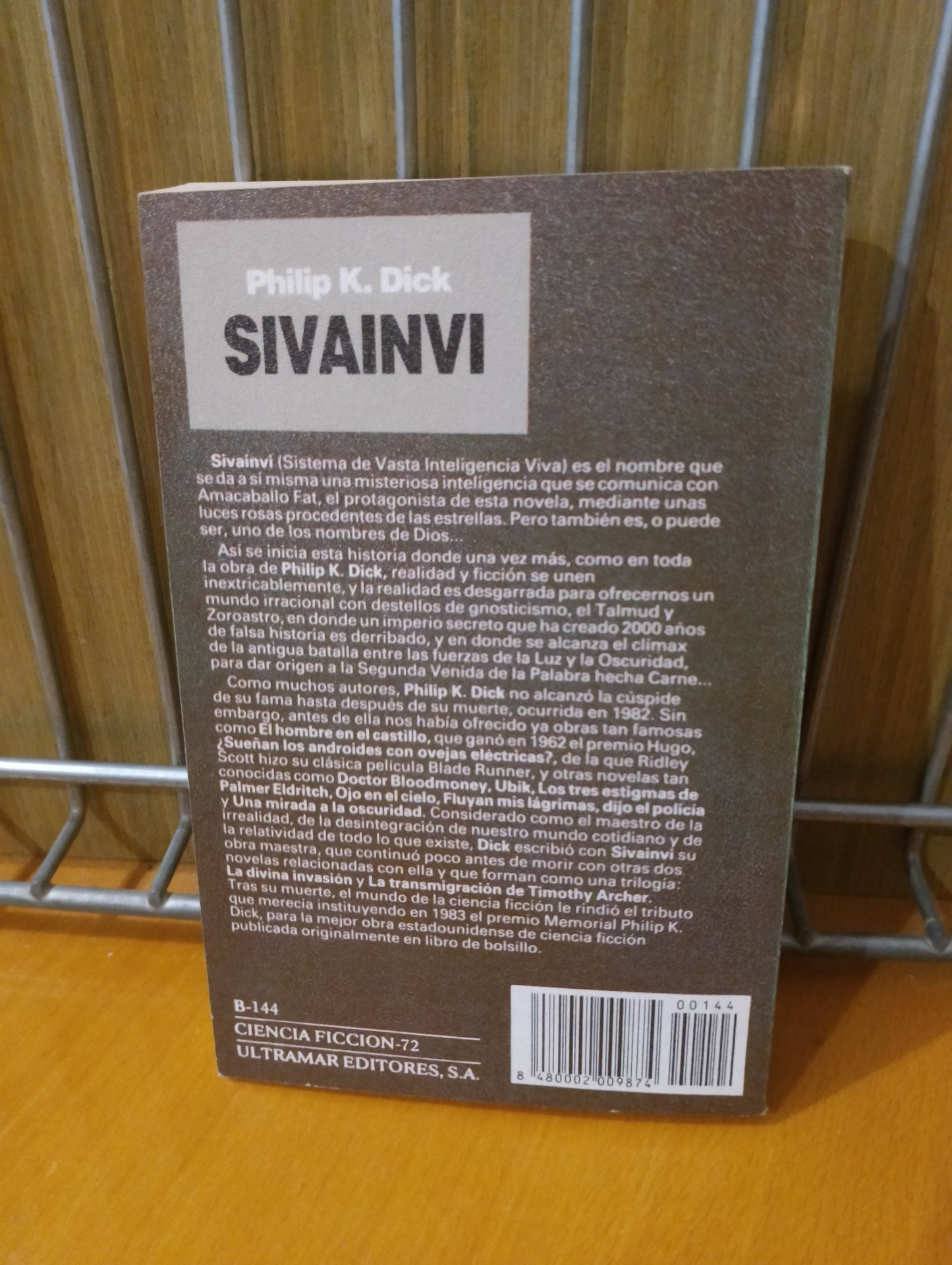 Sivainvi. Philip K Dick