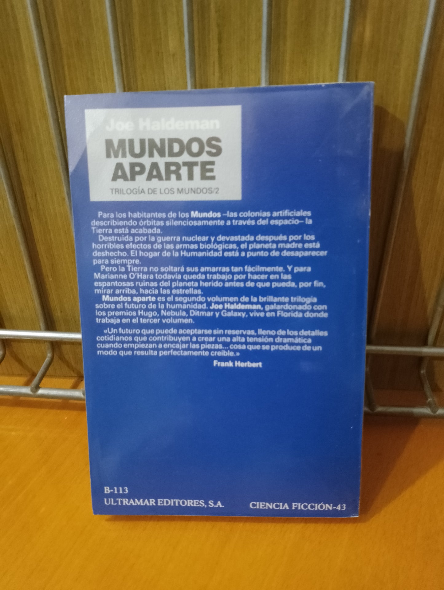 Mundos aparte. Joe Haldeman