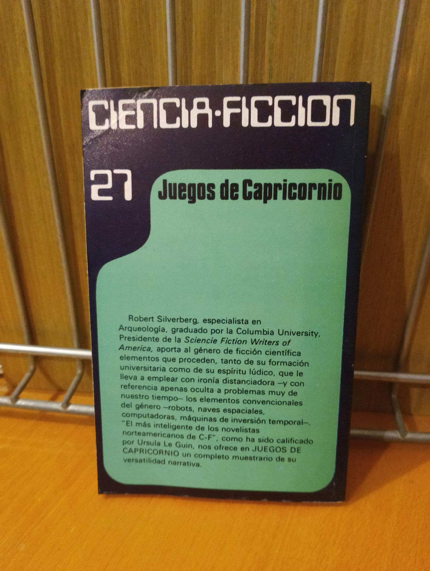 Juegos de Capricornio. Robert Silverberg