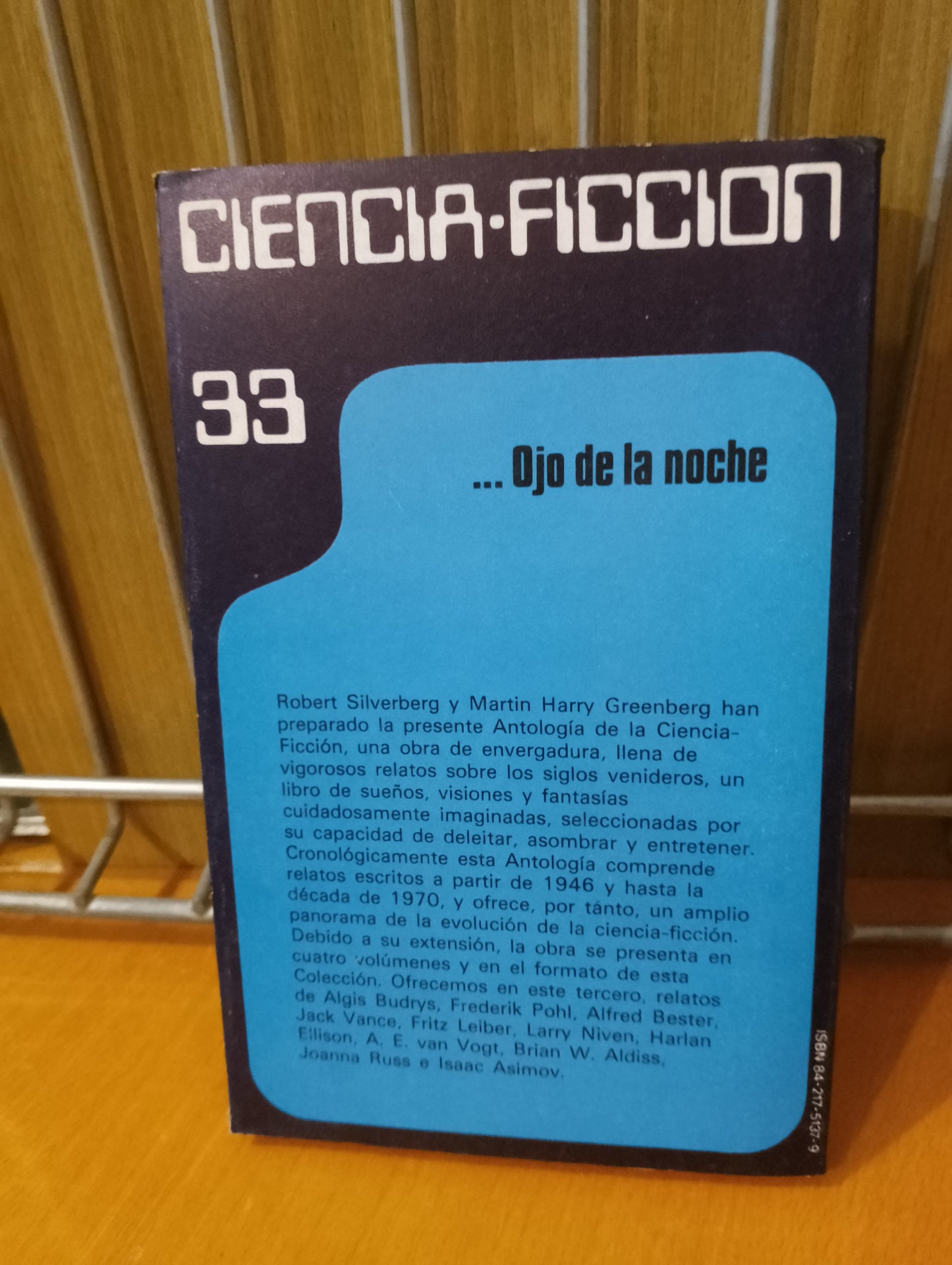 Ojo de la noche. Algis Budrys