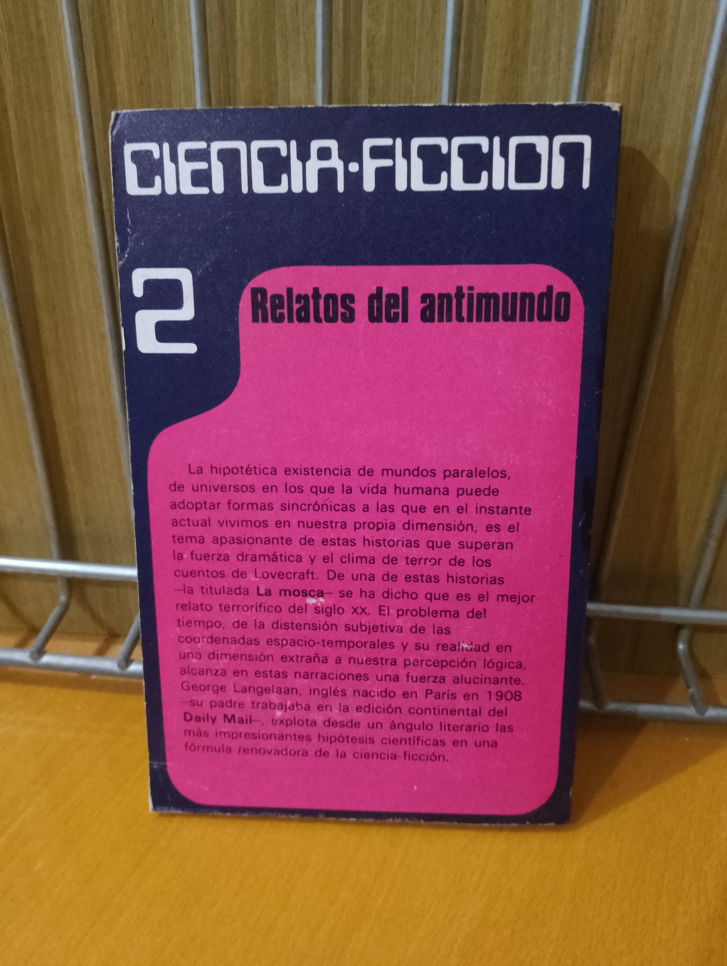 Relatos del antimundo. George Langelaan
