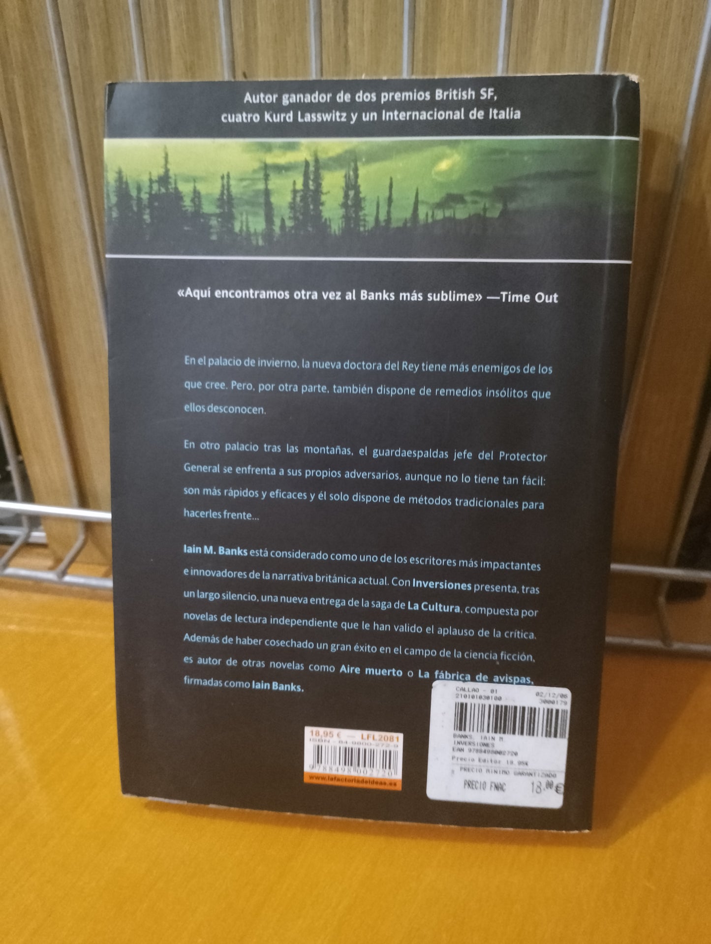 Inversiones. Iain Banks
