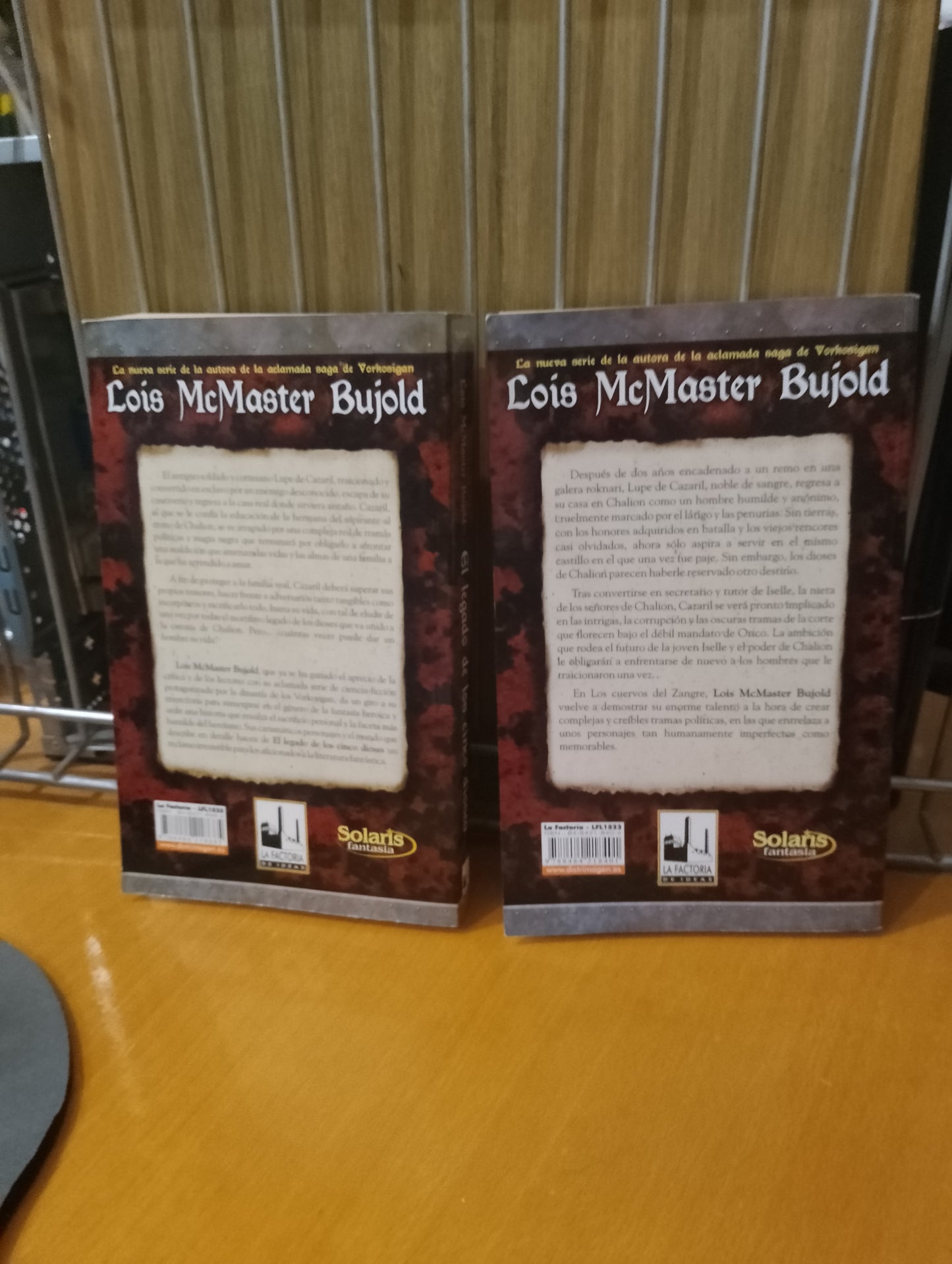 Los cuervos del Zangre. El legado de los 5 dioses. Lois McMaster Bujold