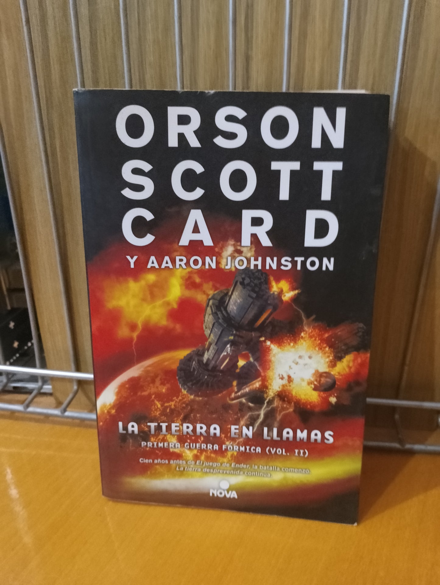 La tierra en llamas. Orson Scott Card