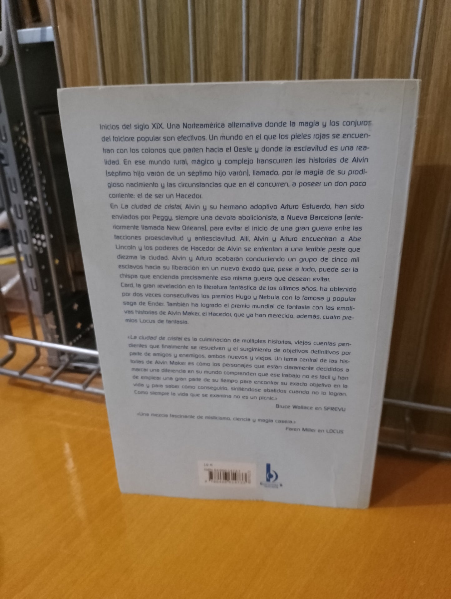 La ciudad de cristal. Orson Scott Card