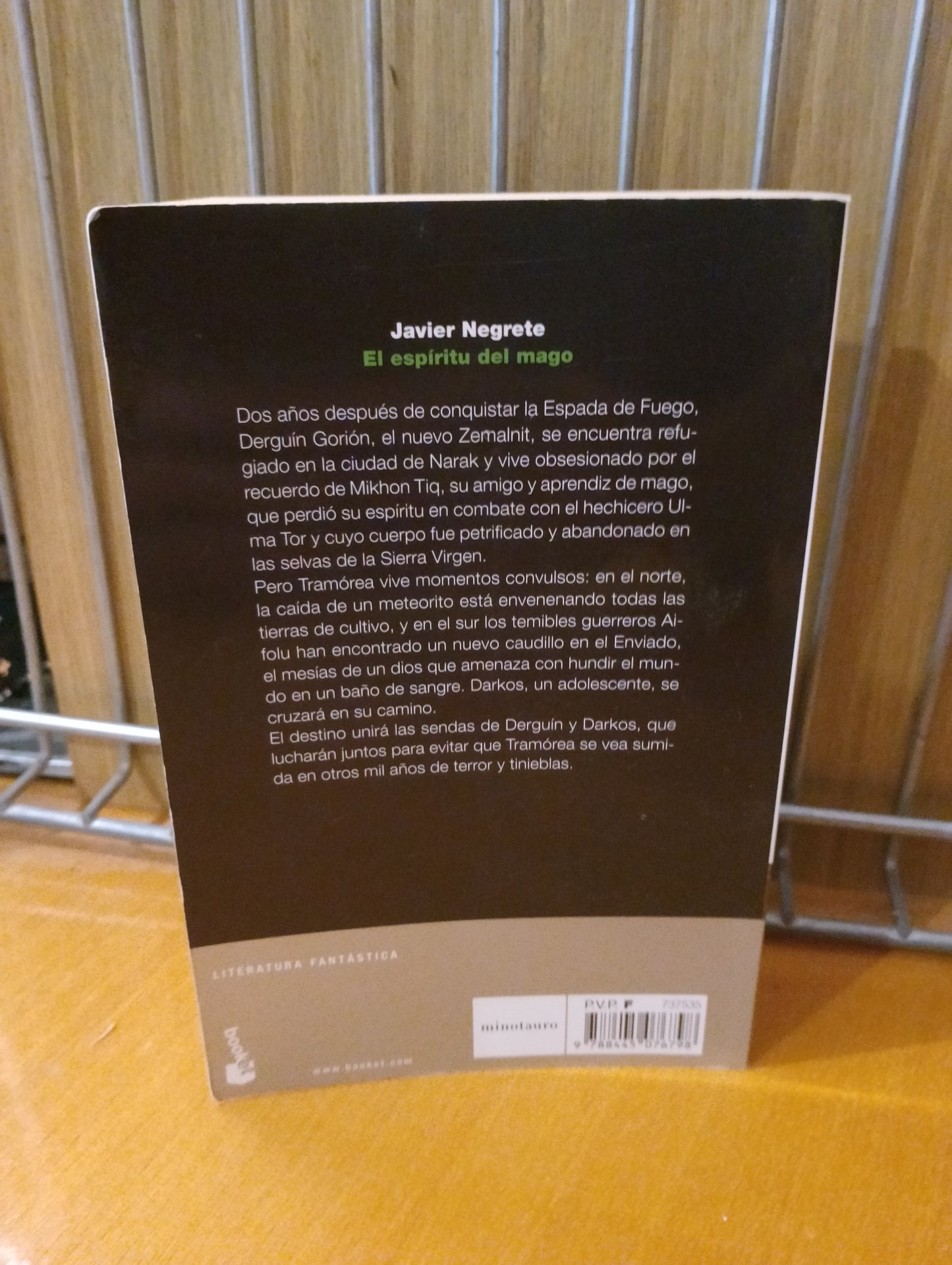 El espíritu del mago. Javier Negrete