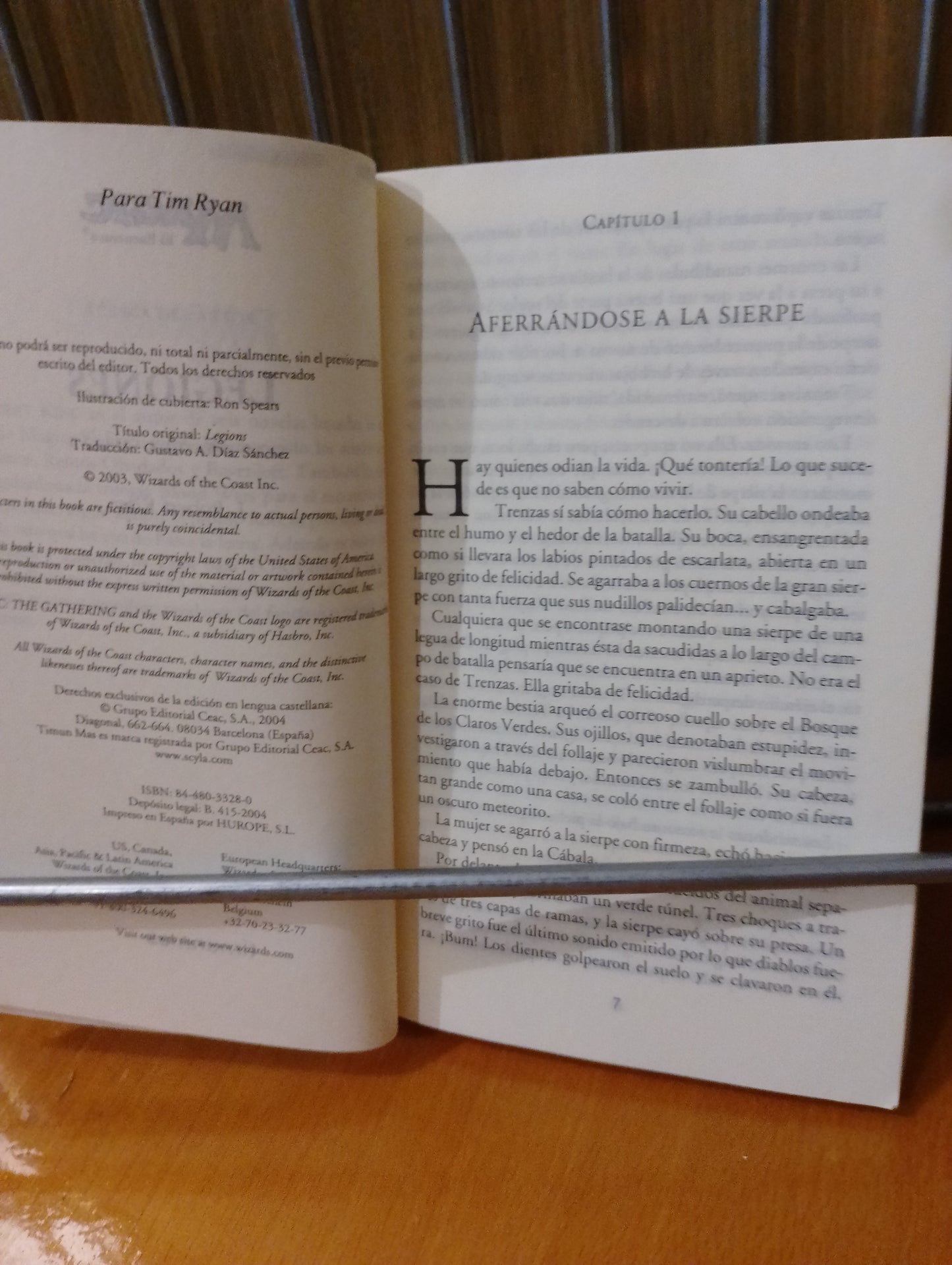 Ciclo embestida. Legiones. J. Robert King