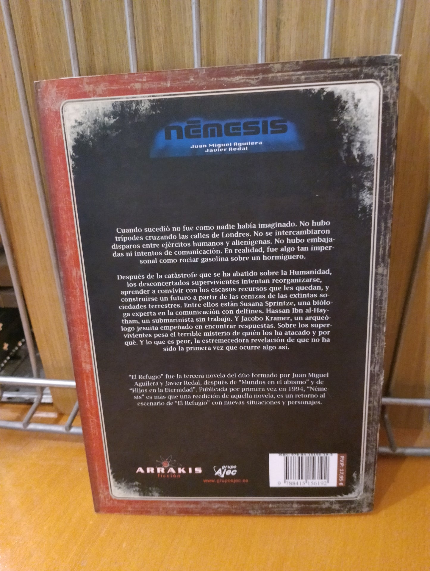 Nemesis. Juan Miguel Aguilera. Javier Redal
