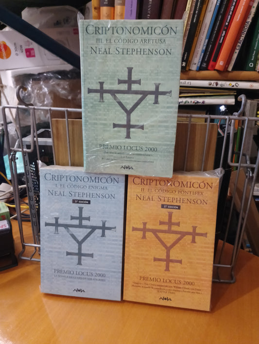 Trilogía Criptomicon. Neal Stephenson