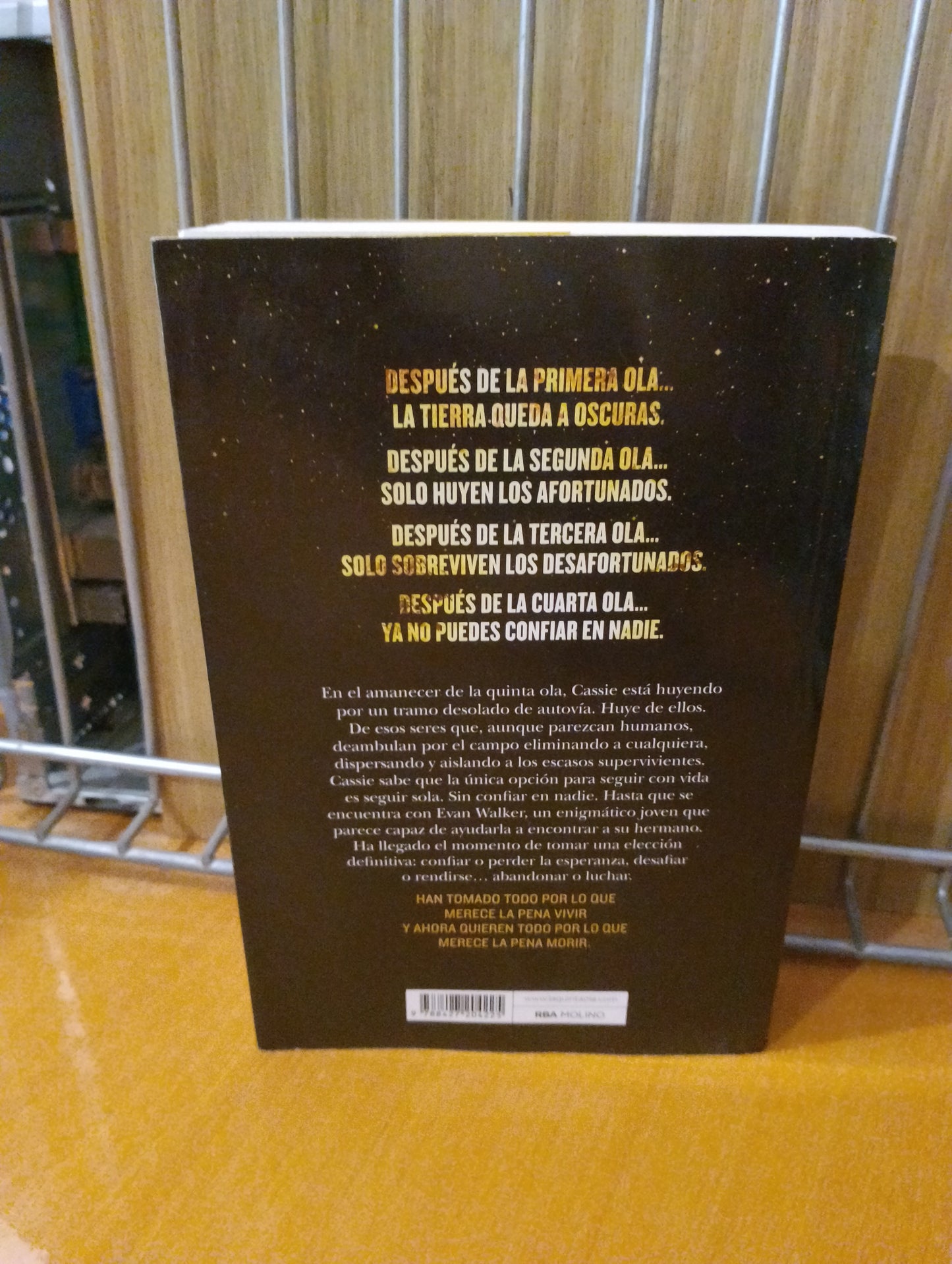 La quinta ola. Rick Yancey