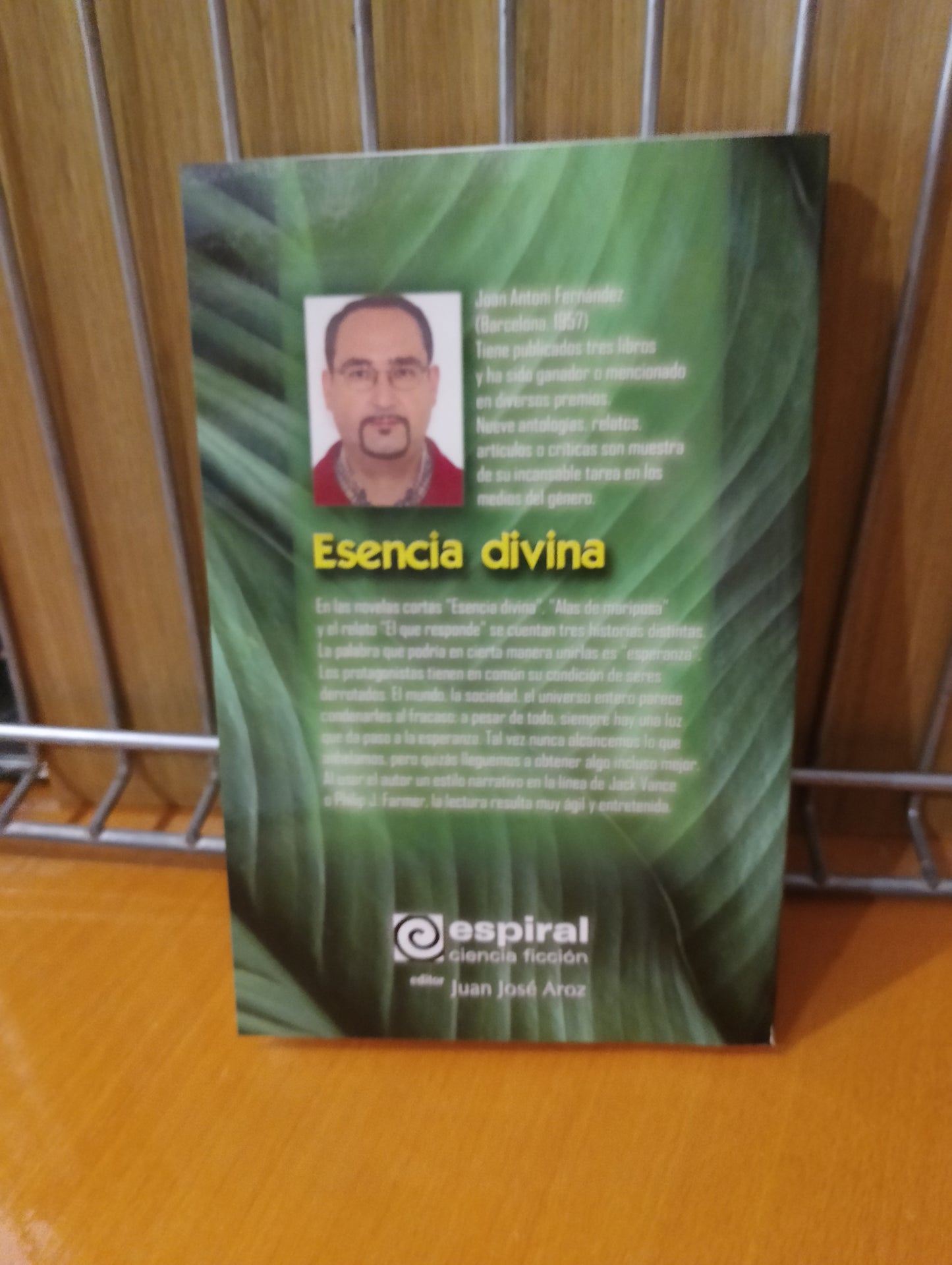 Esencia divina. Joan Antoni Fernández
