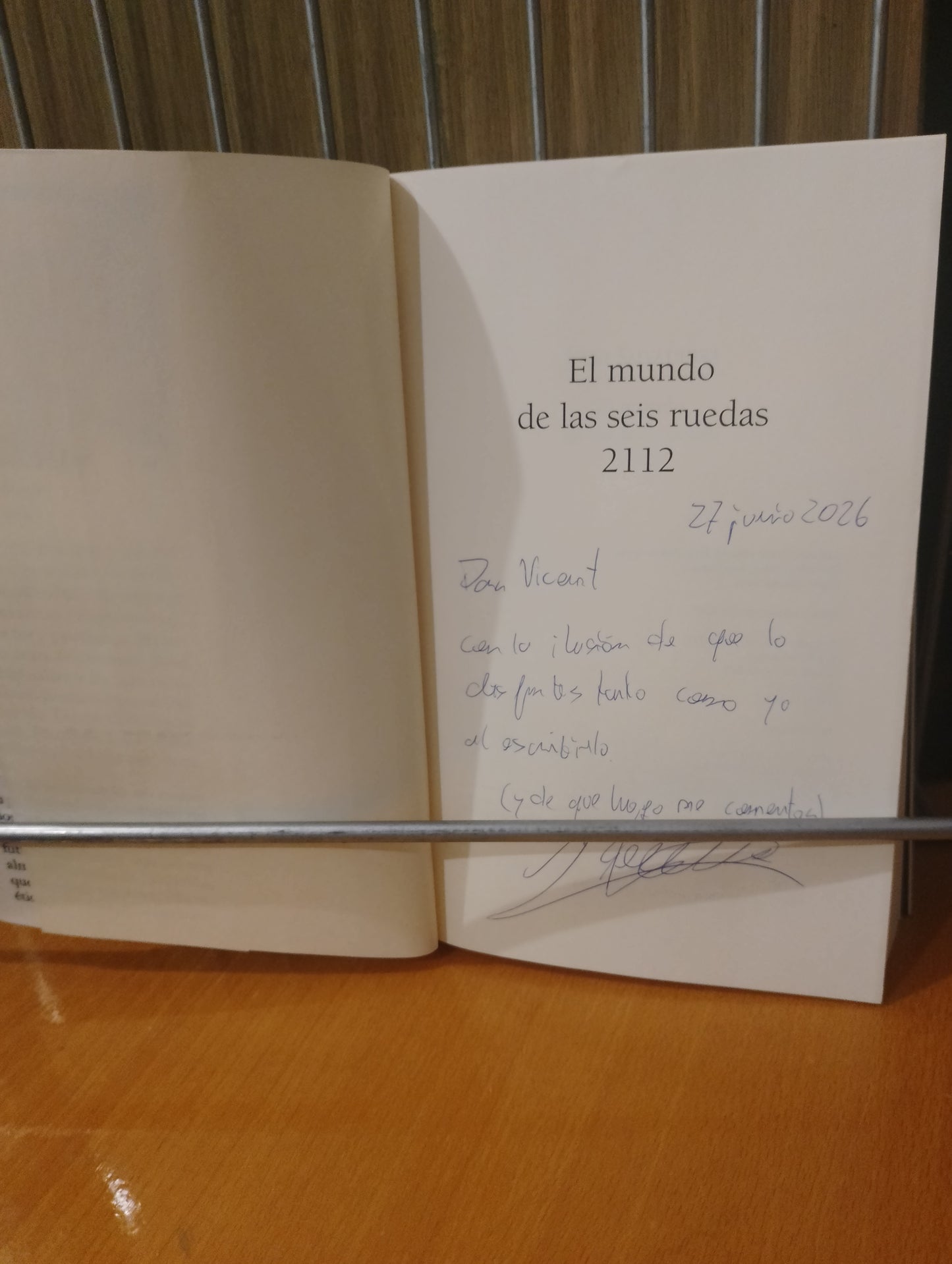 El mundo de las seis ruedas. Julio Salvatierra