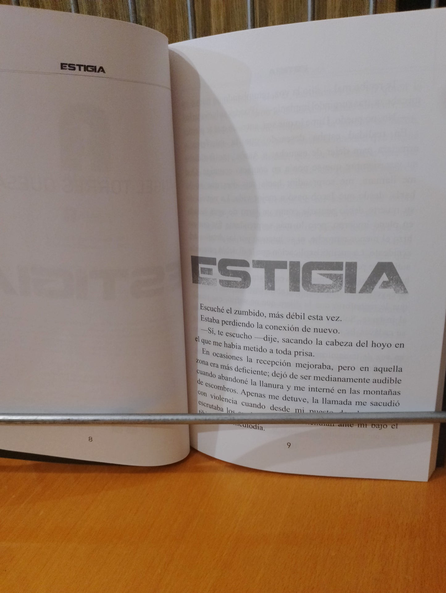 Estigia. Ángel Torres Quesada
