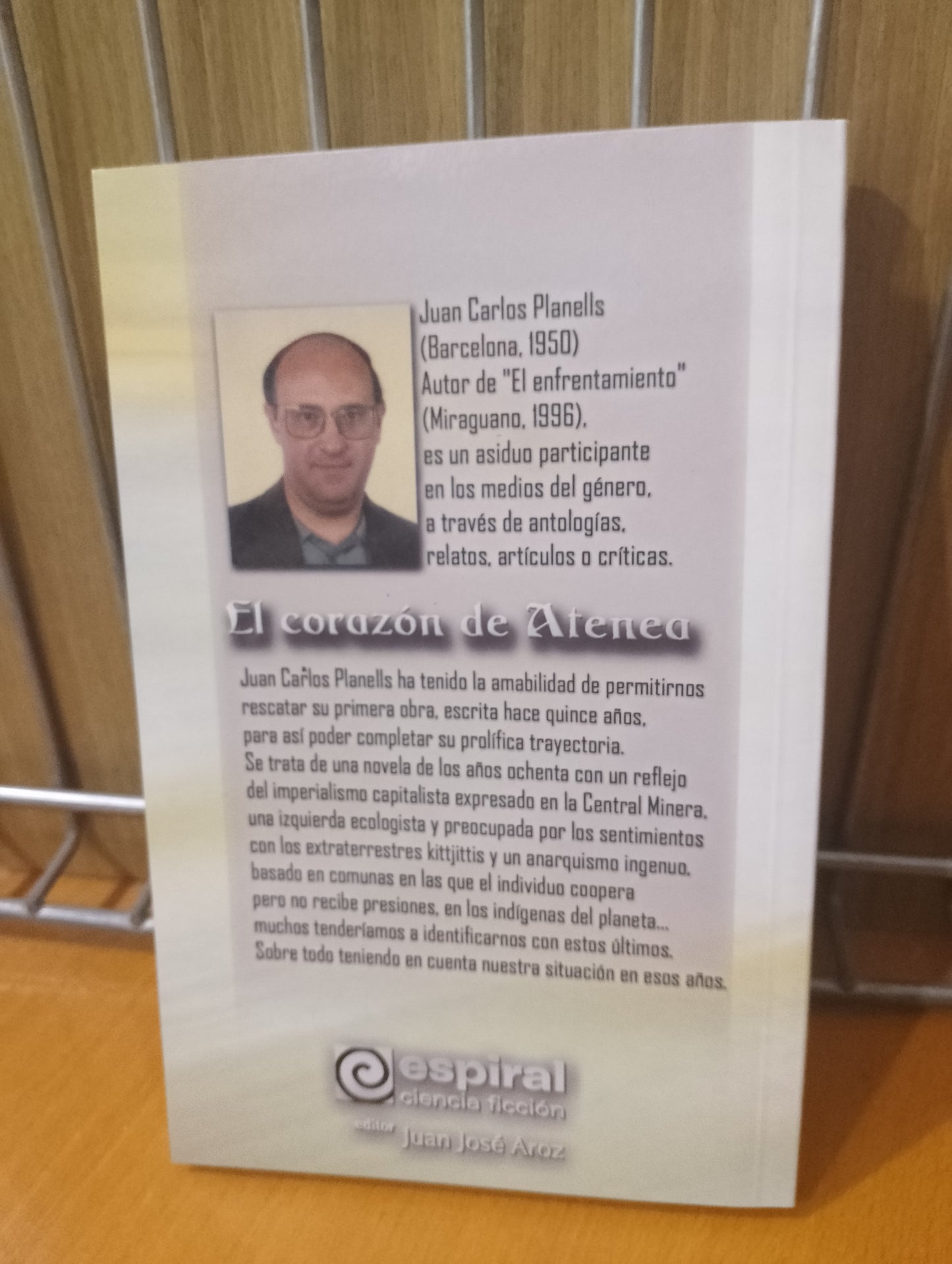 El corazón de Atenea. Juan Carlos Planelles