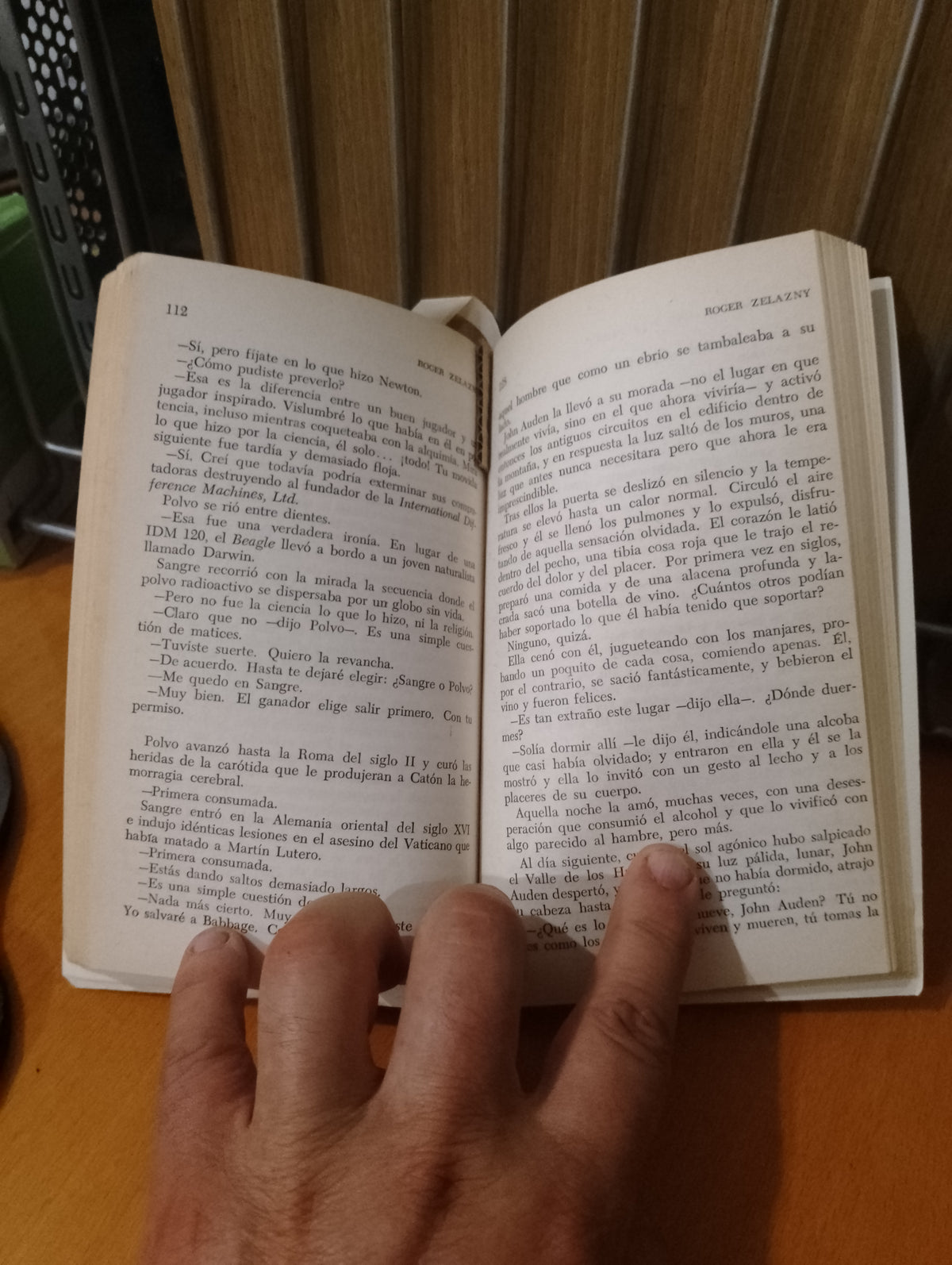 El hombre que amó a la Faioli. Roger Zelazny