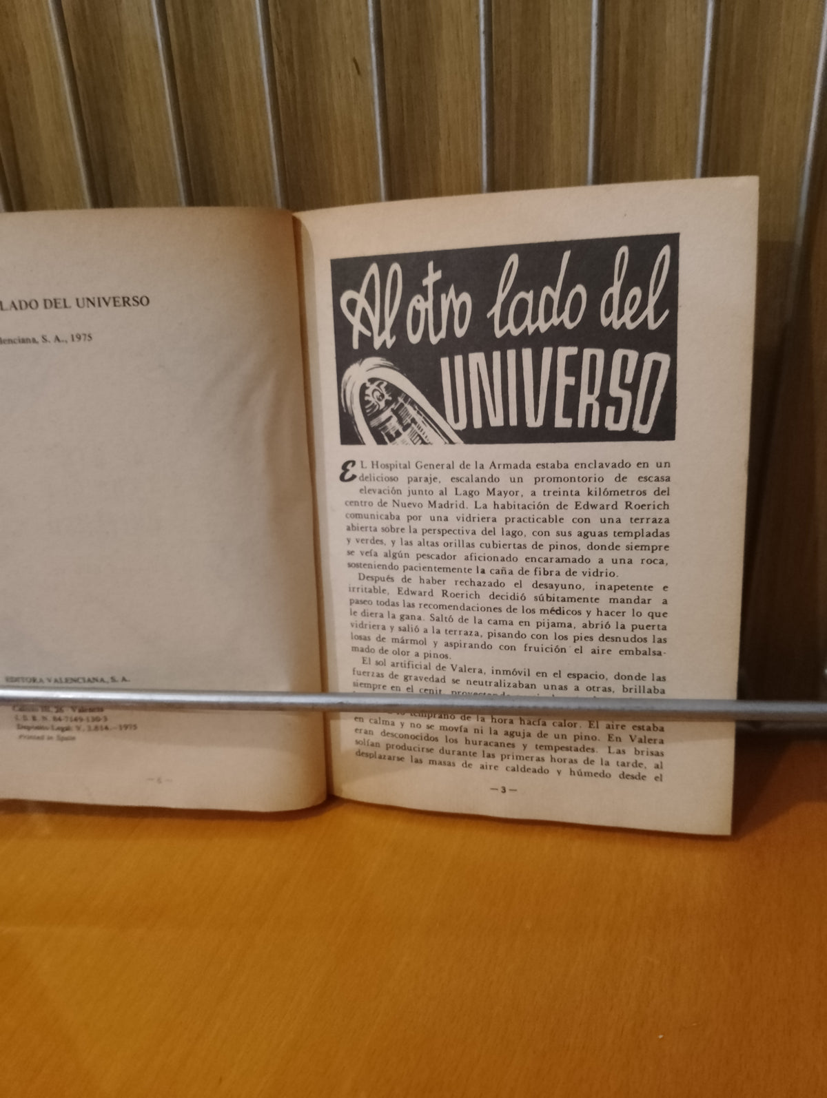 Al otro lado del universo. George H White