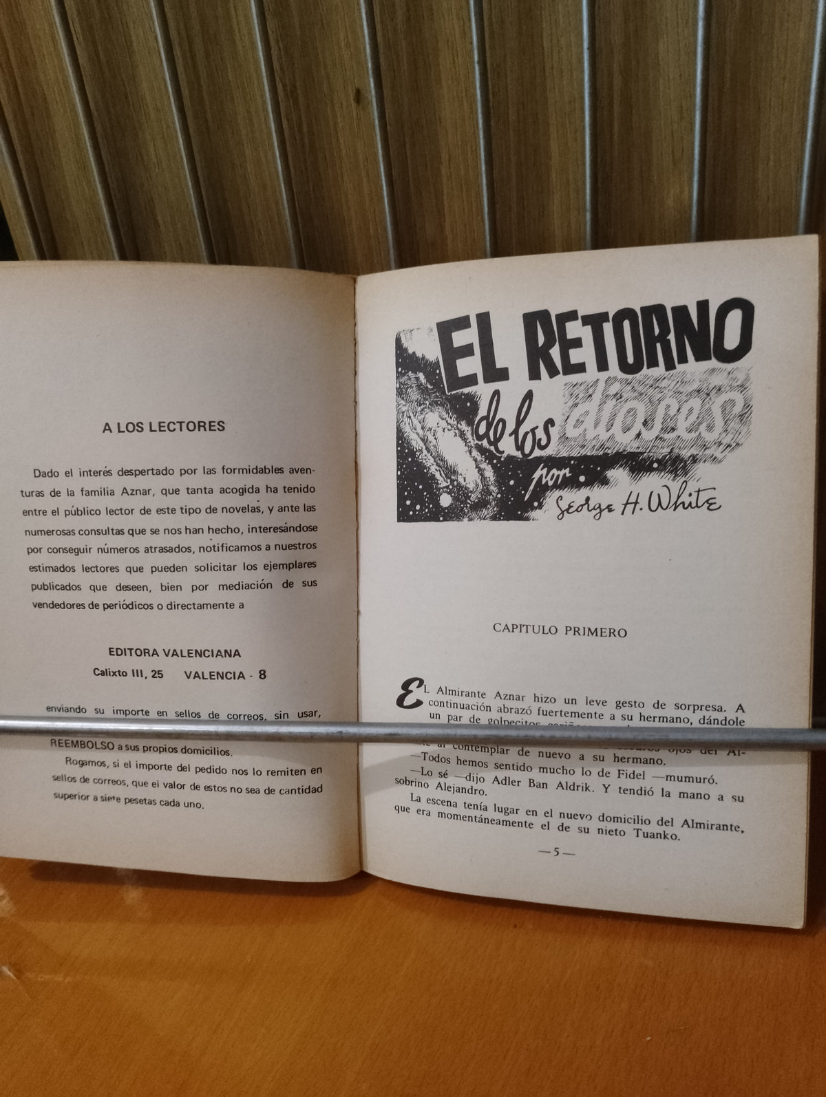 El retorno de los dioses. George H White